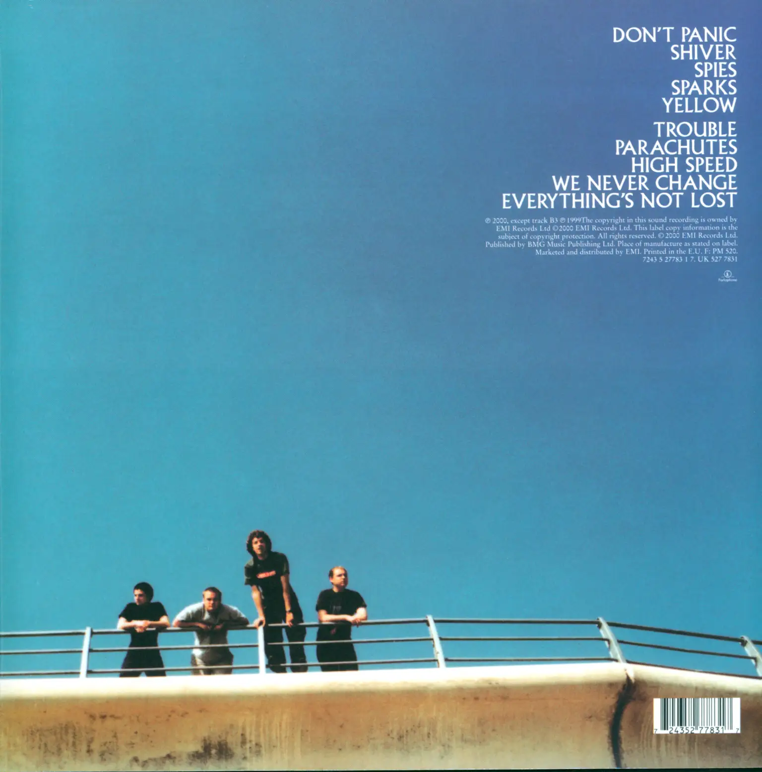 Coldplay: Parachutes, LP (Vinyl)