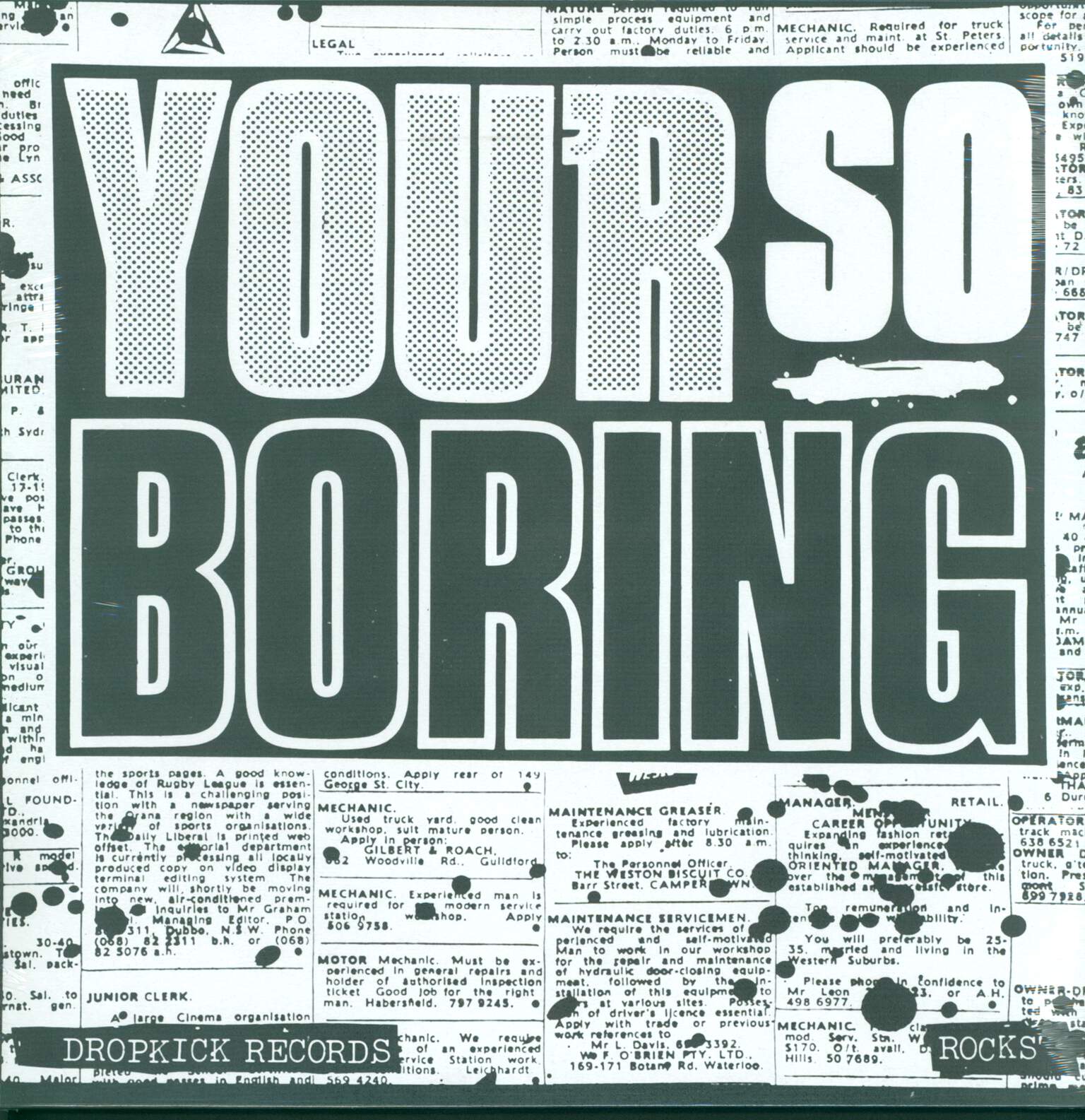 Rocks: You'r So Boring, LP (Vinyl)