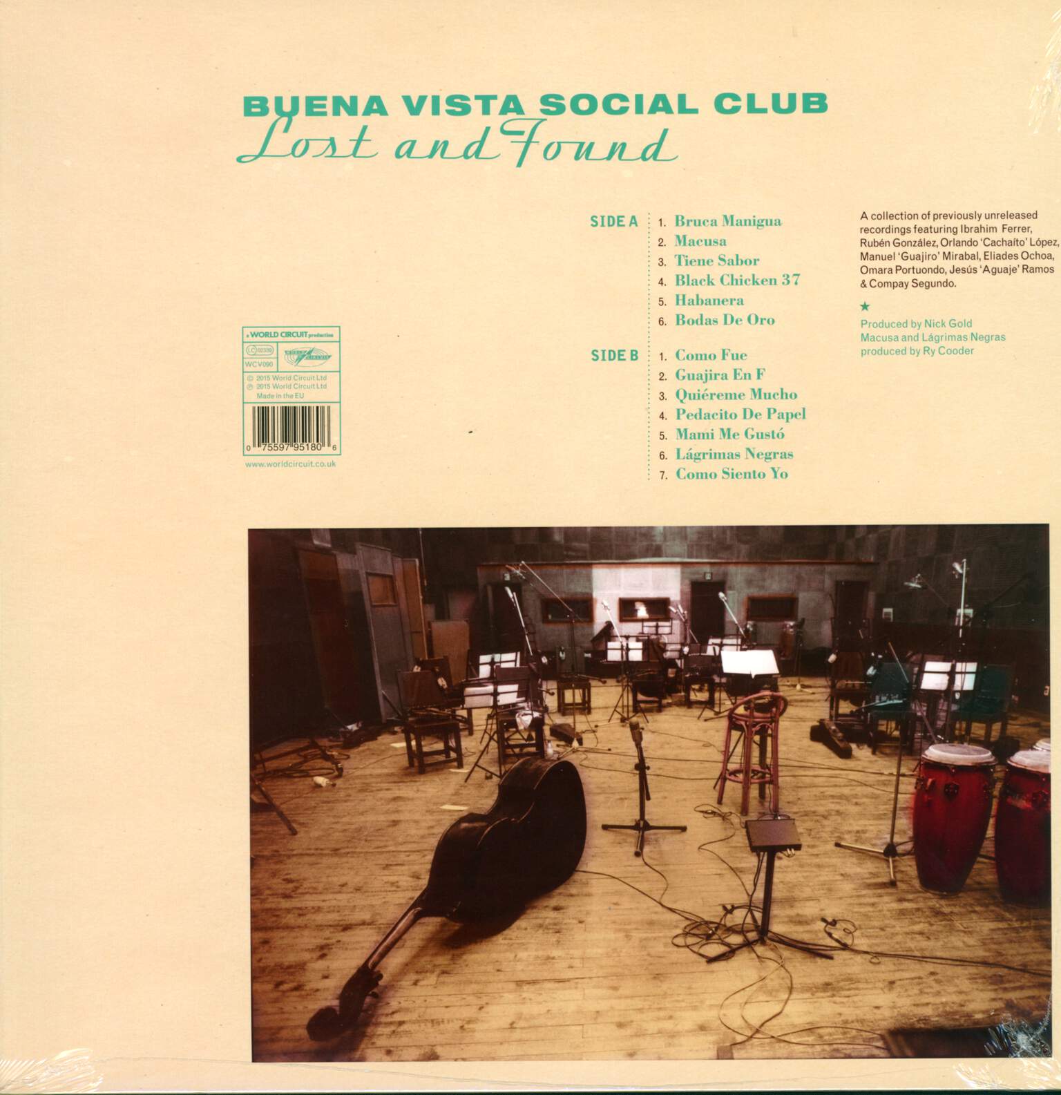 Buena Vista Social Club: Lost And Found, LP (Vinyl)