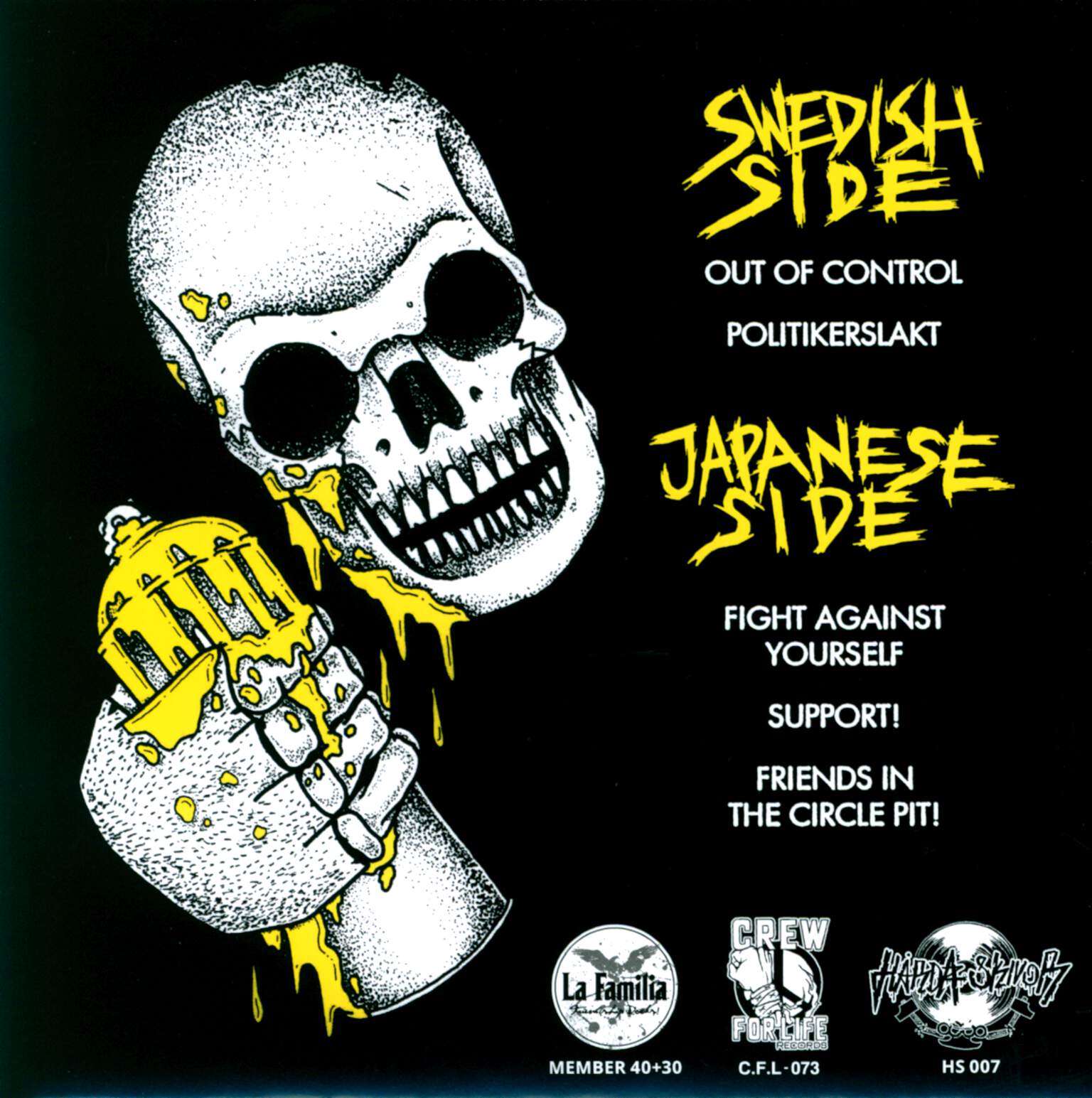 Hårda Tider: Unleash The Fucking Fury, 7" Single (Vinyl)