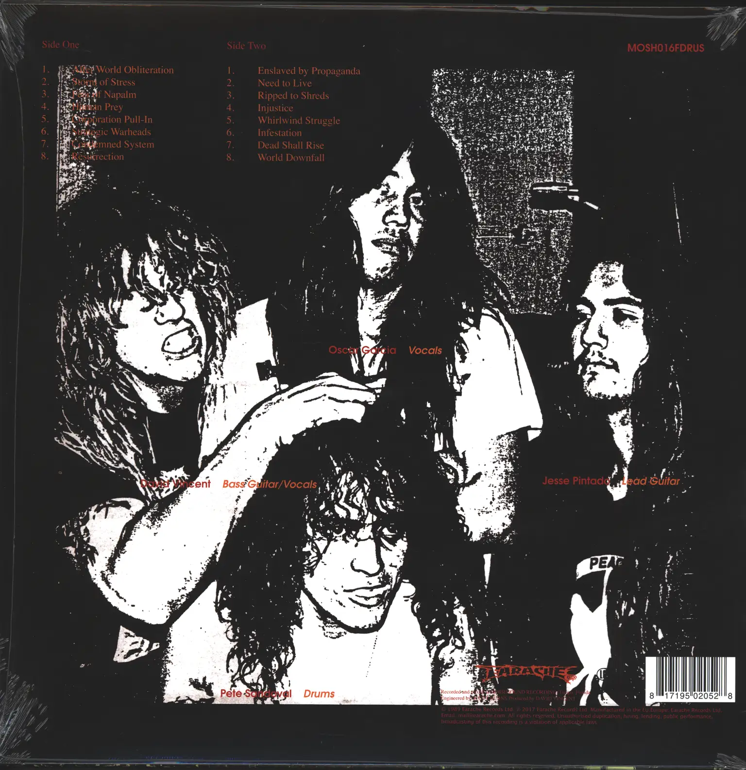 Terrorizer: World Downfall, LP (Vinyl)