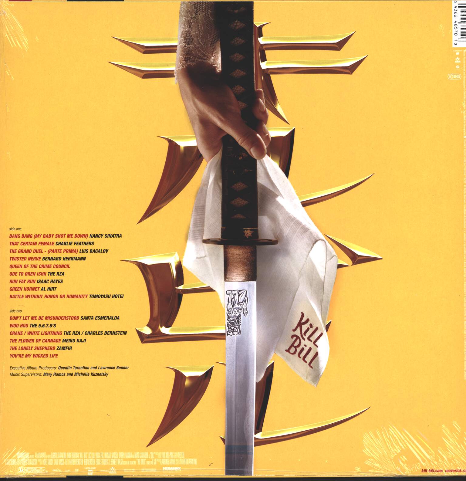 Various: Kill Bill Vol. 1 - Original Soundtrack, LP (Vinyl)