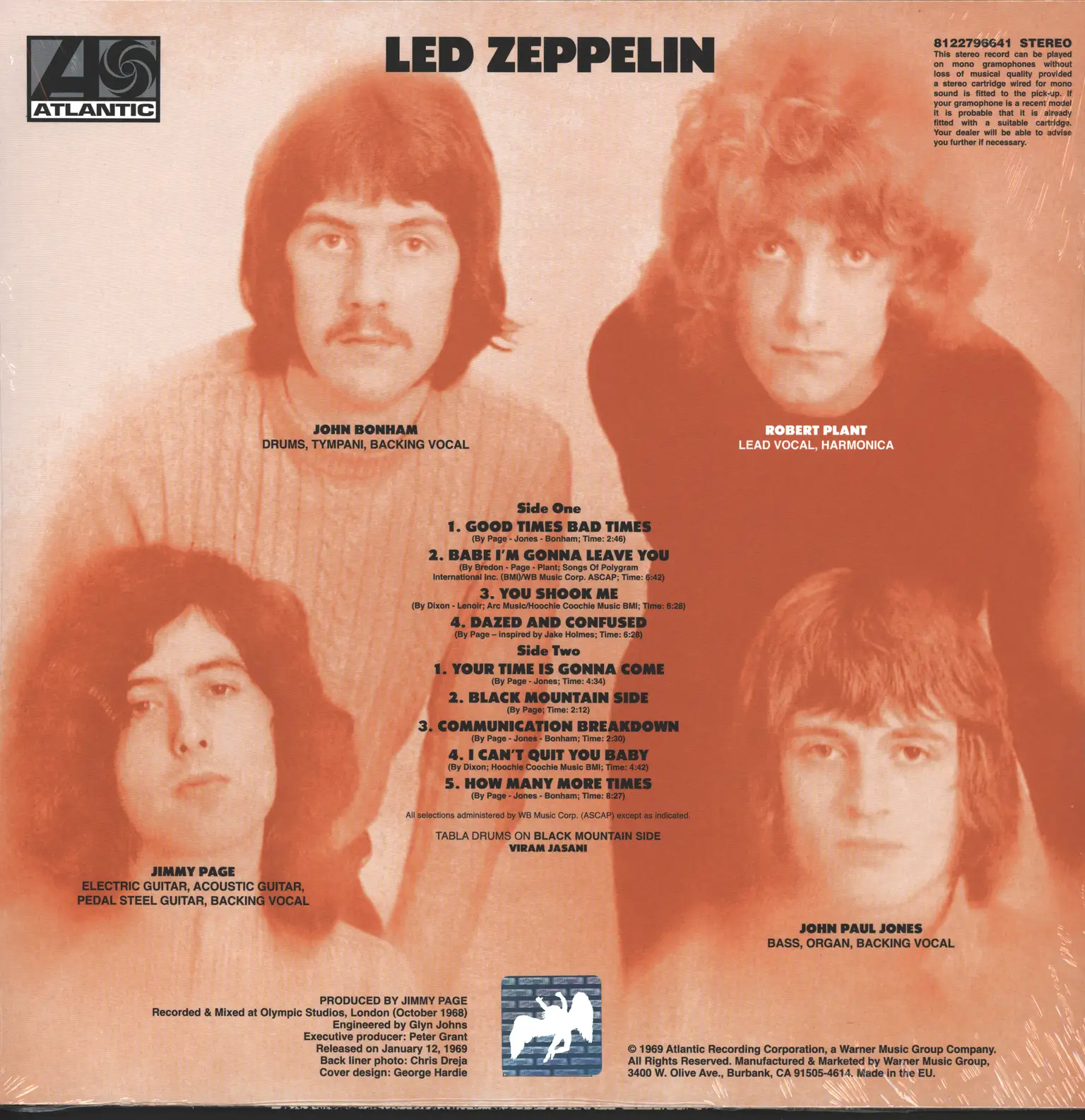Led Zeppelin: Led Zeppelin, LP (Vinyl)