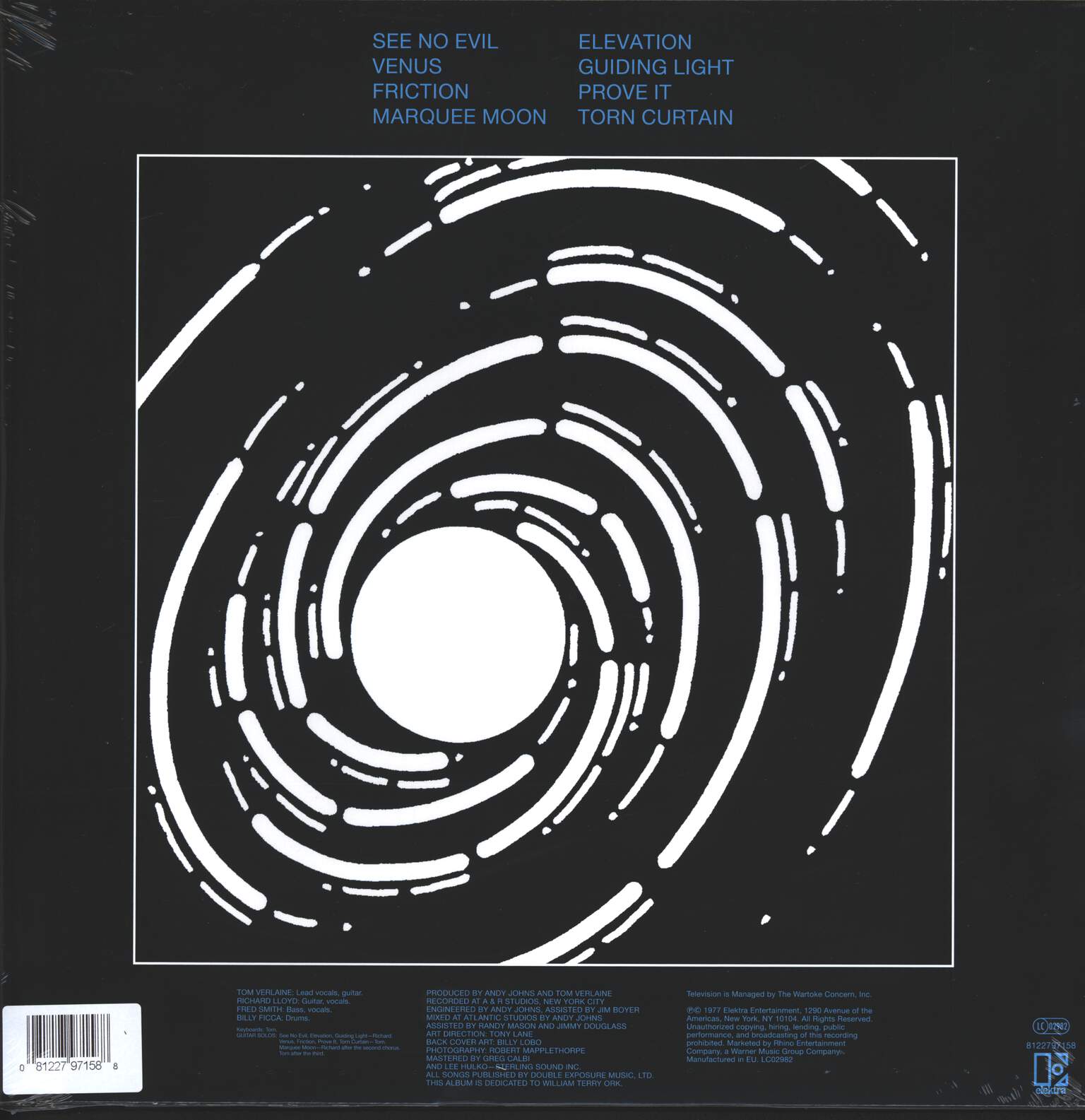 Television: Marquee Moon, LP (Vinyl)