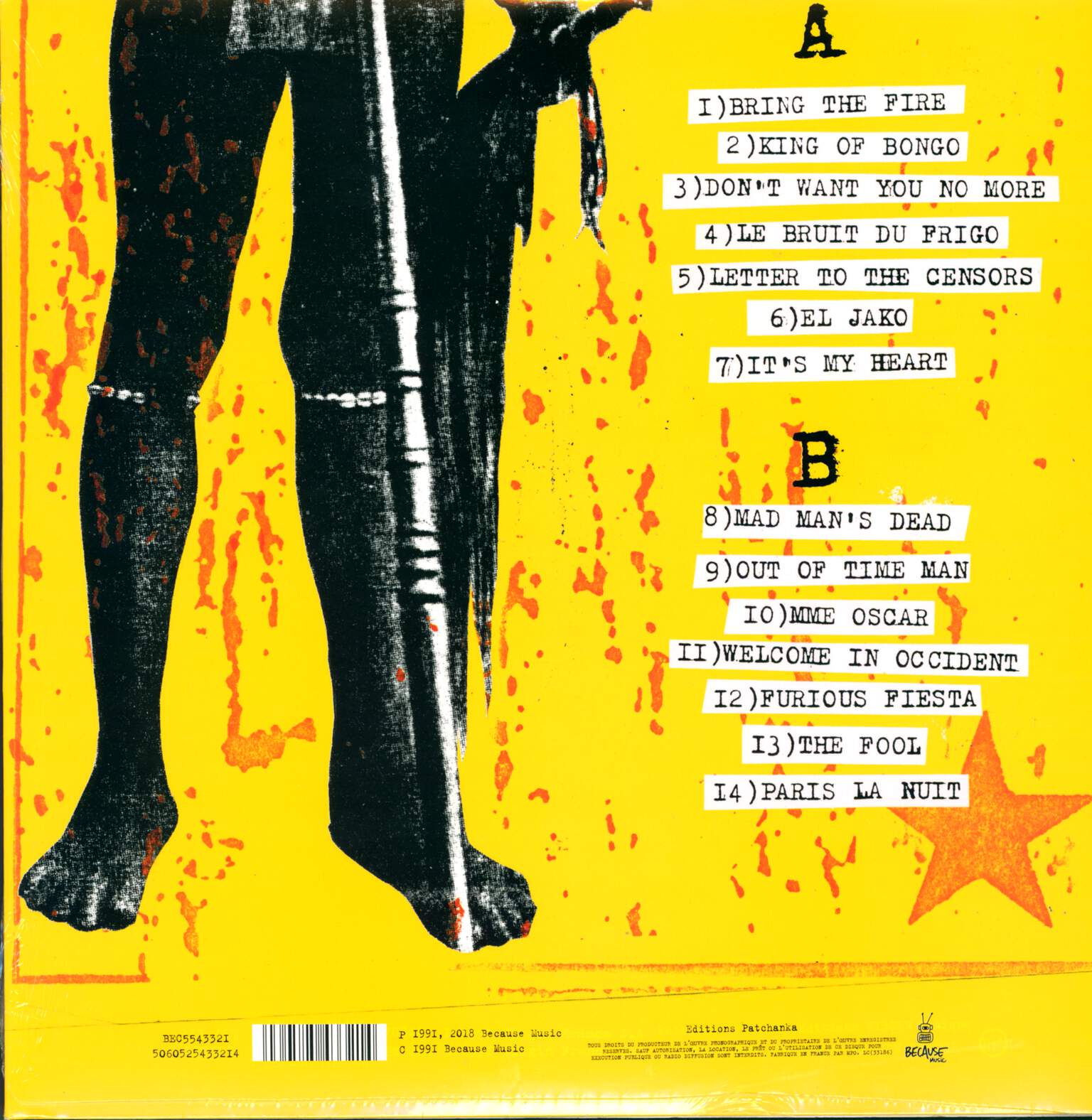 Mano Negra: King Of Bongo, LP (Vinyl)