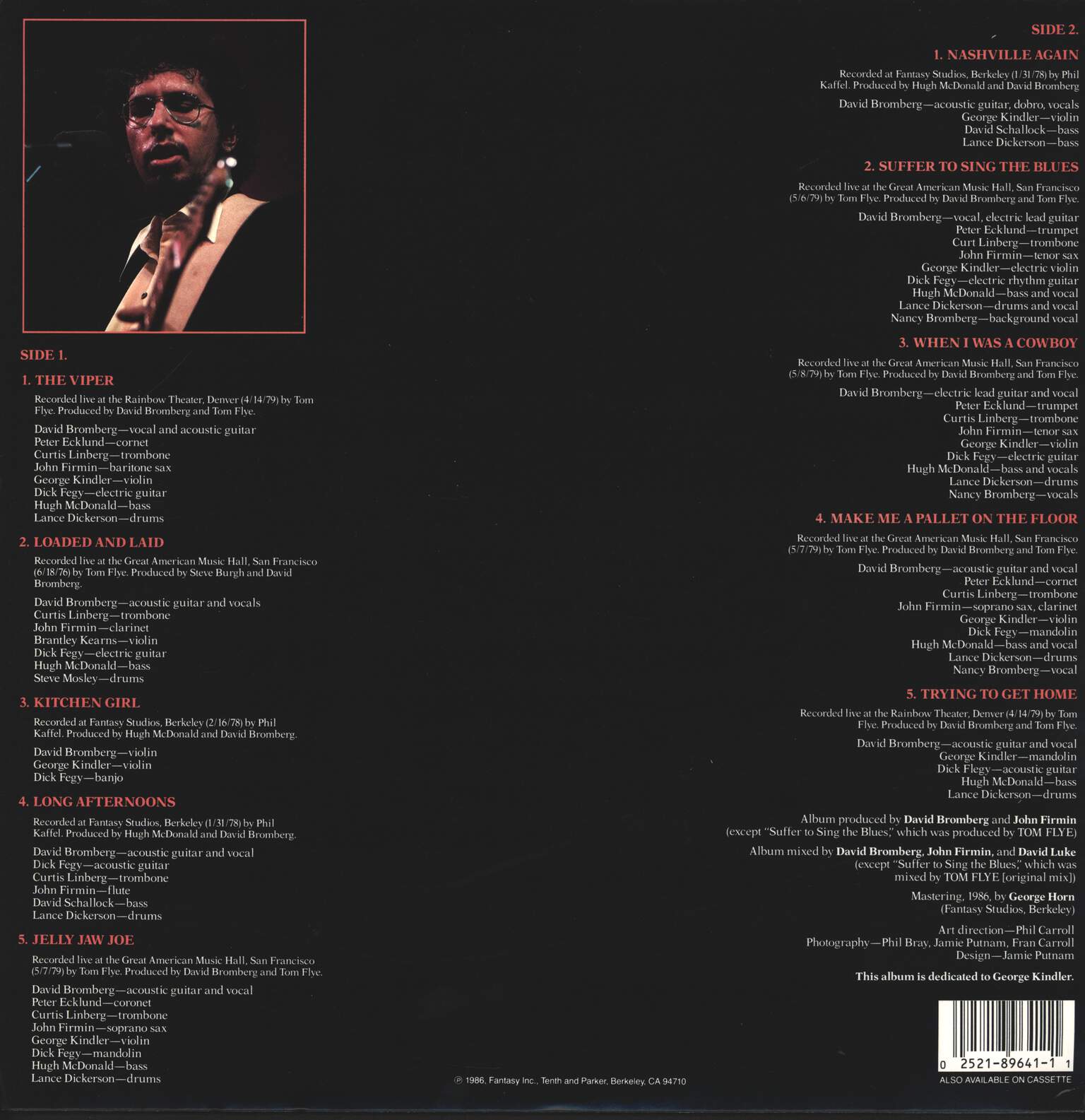 David Bromberg: Long Way From Here, LP (Vinyl)