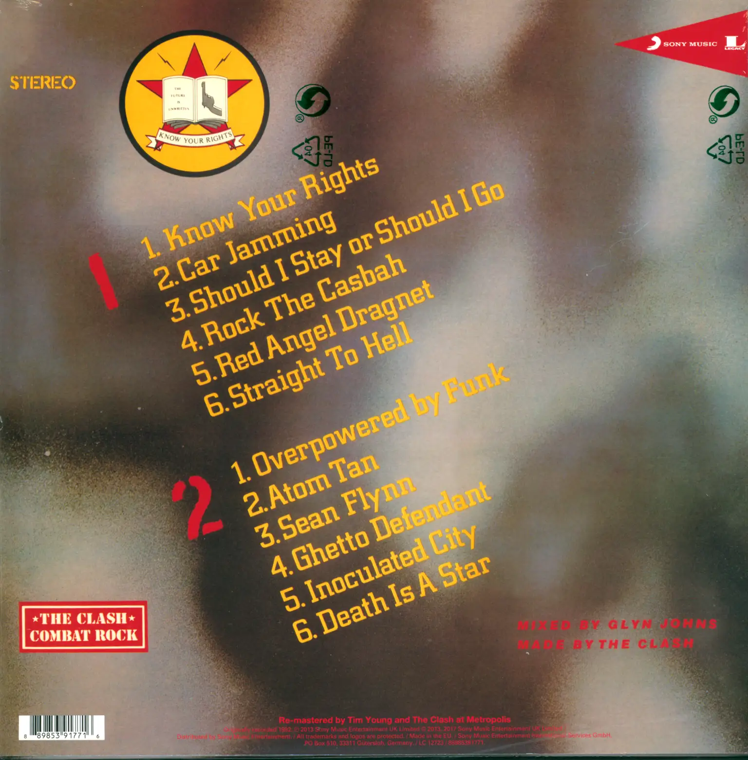 The Clash: Combat Rock, LP (Vinyl)