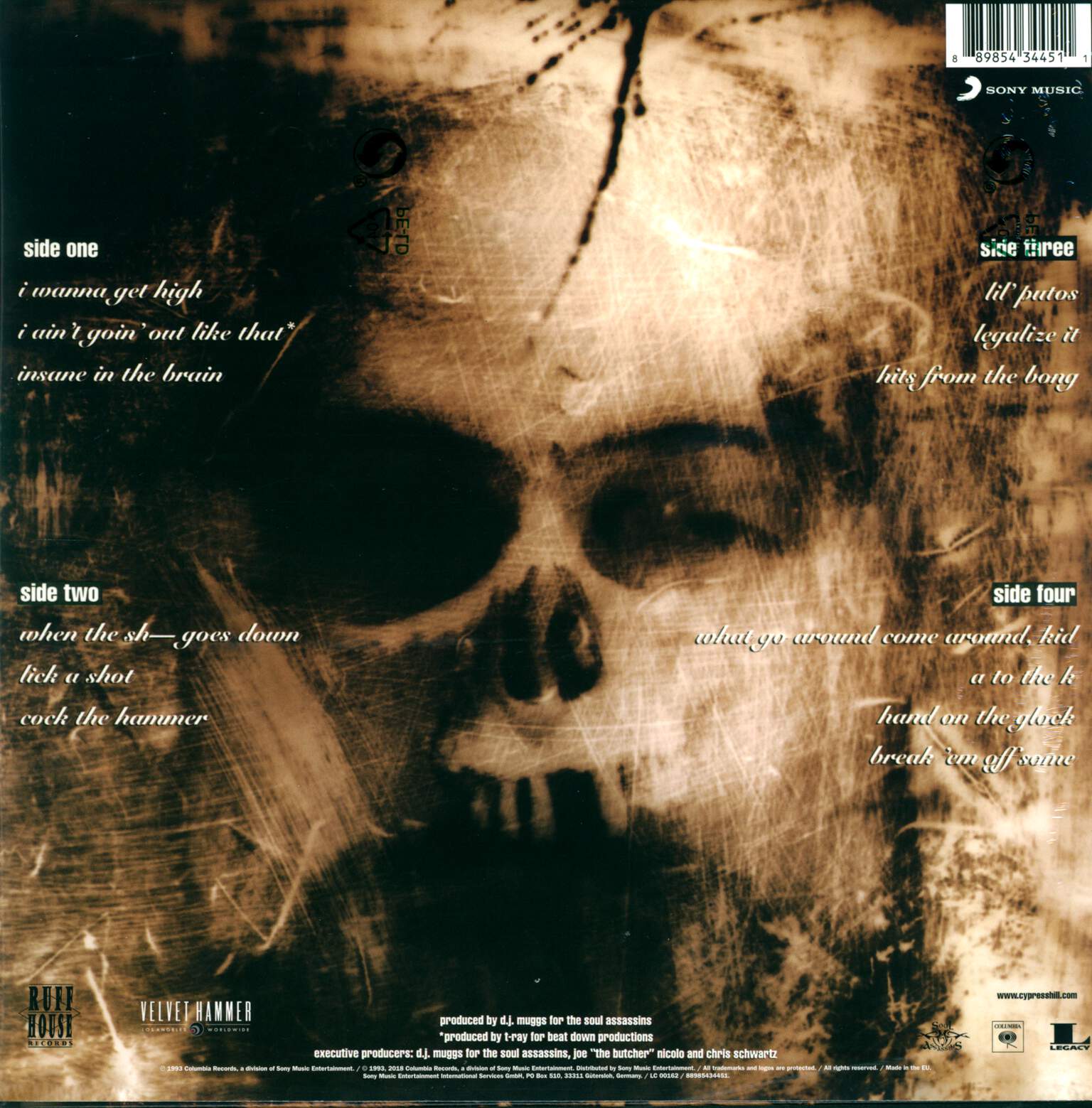 Cypress Hill: Black Sunday, LP (Vinyl)