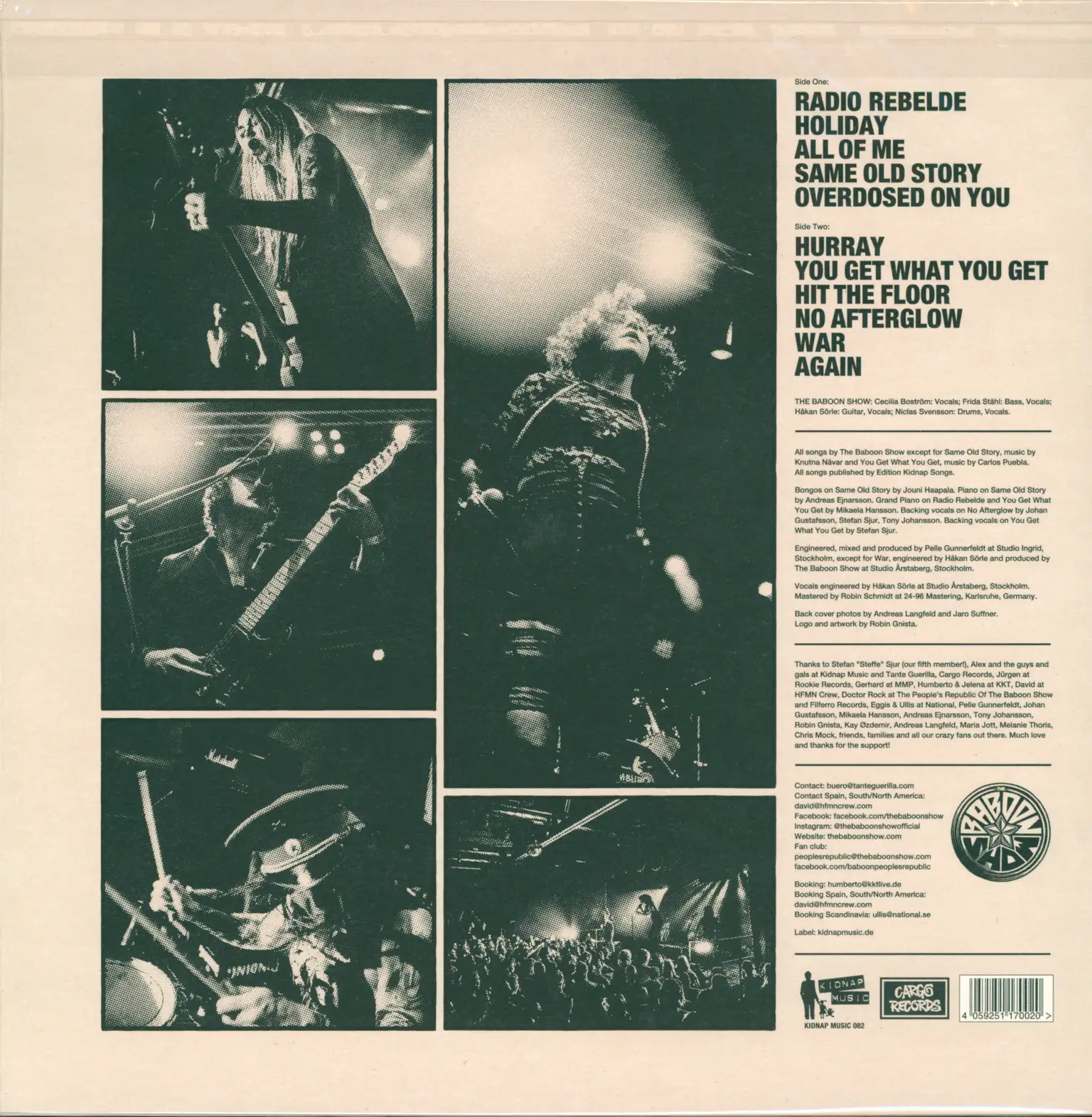 The Baboon Show: Radio Rebelde, LP (Vinyl)