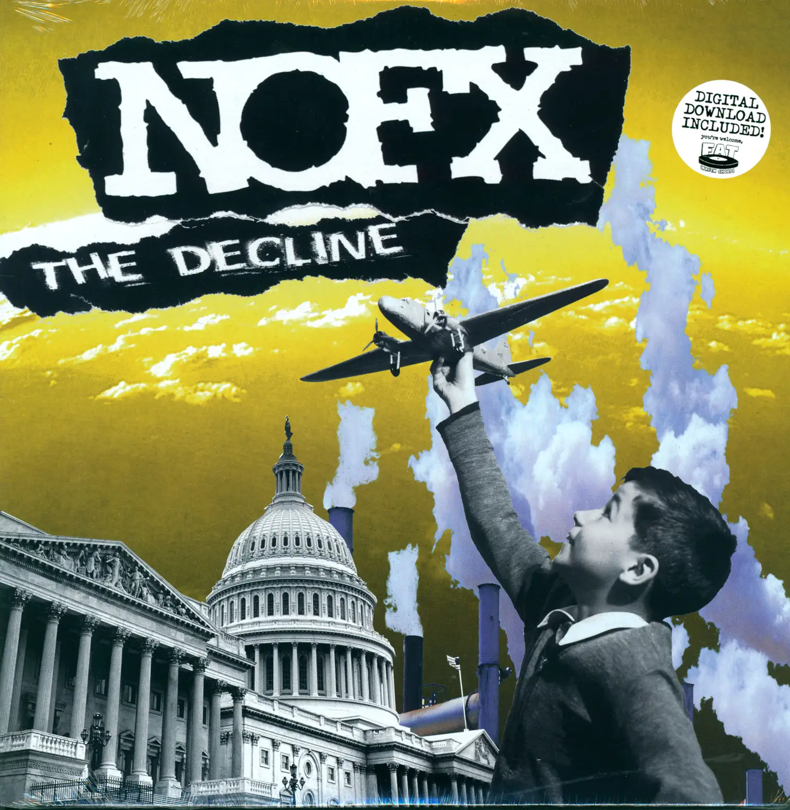 NOFX: The Decline, 12" Maxi Single (Vinyl)