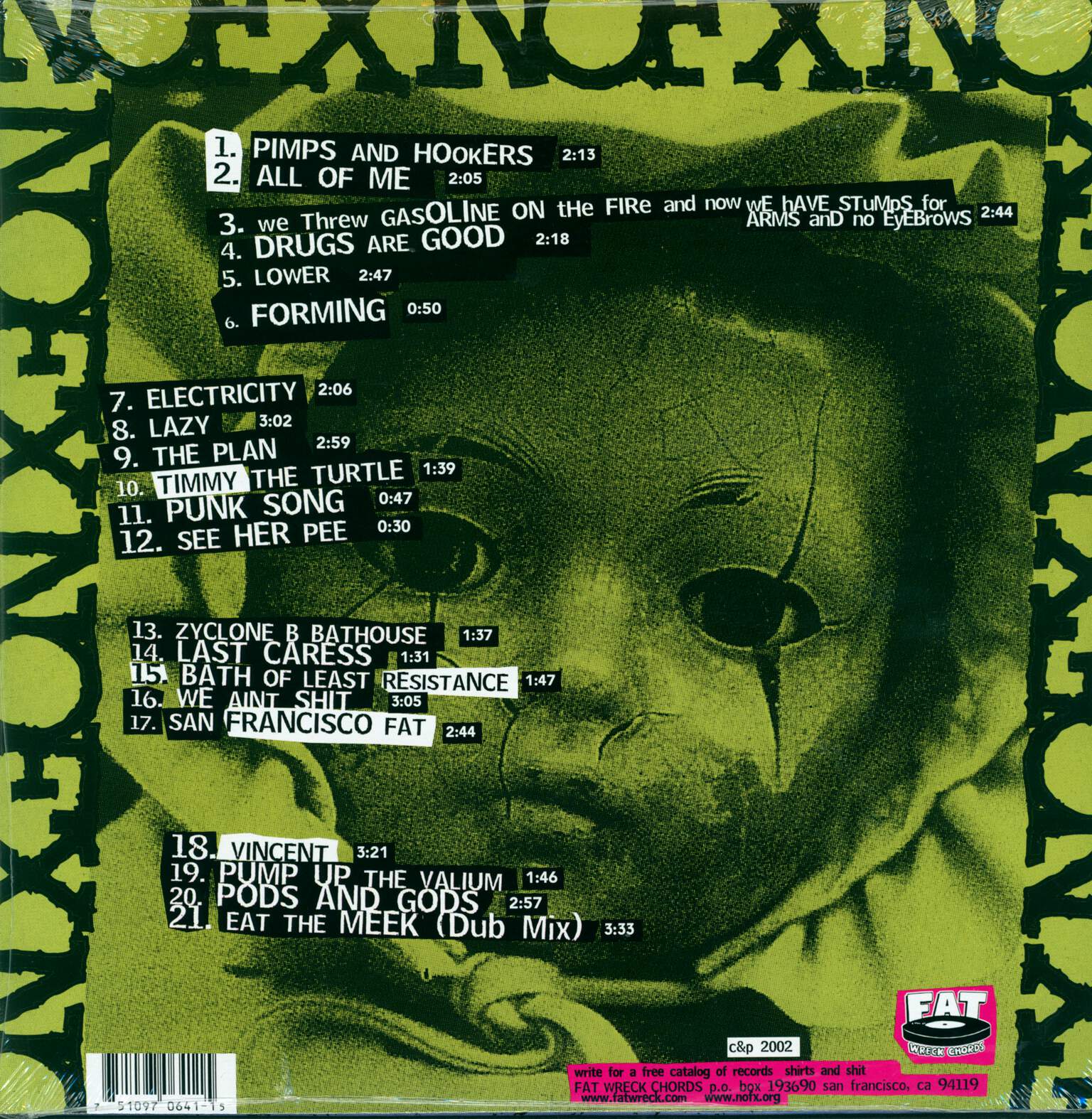 NOFX: 22 Songs That Weren't Good Enough To Go On Our Other Records, LP (Vinyl)