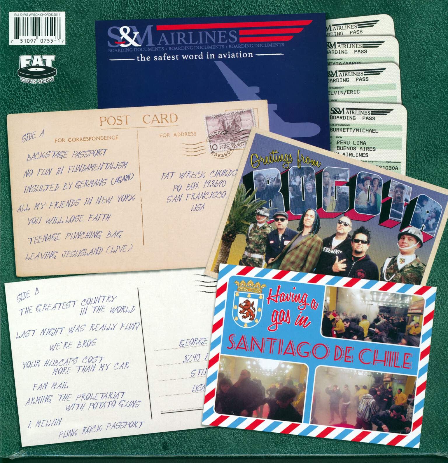 NOFX: Backstage Passport Soundtrack, LP (Vinyl)