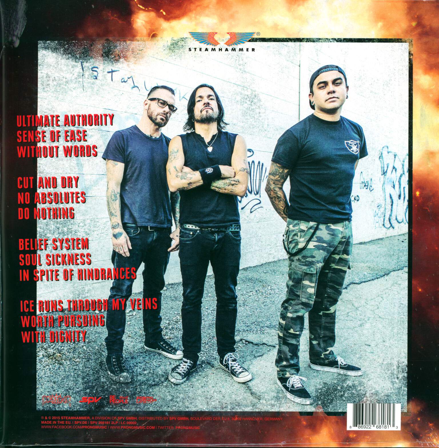 Prong: X No Absolutes, LP (Vinyl)