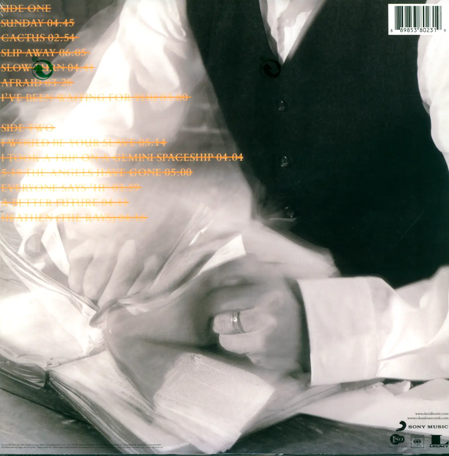 David Bowie: Heathen, LP (Vinyl)