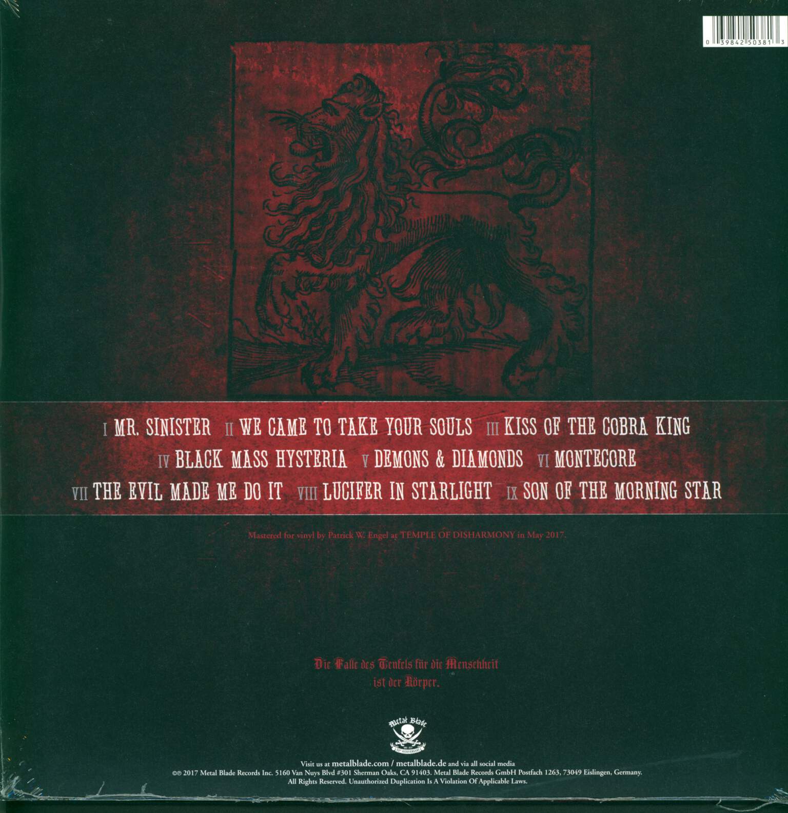 Powerwolf: Return In Bloodred, LP (Vinyl)
