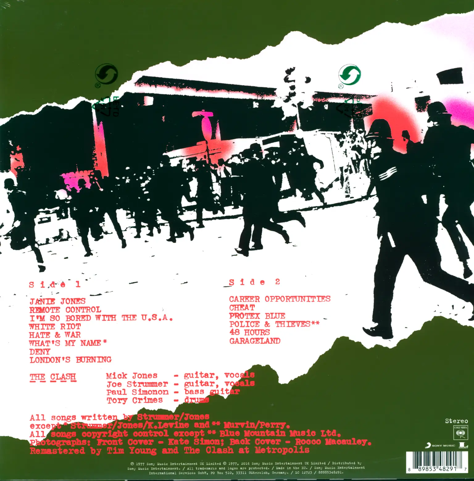 The Clash: The Clash, LP (Vinyl)