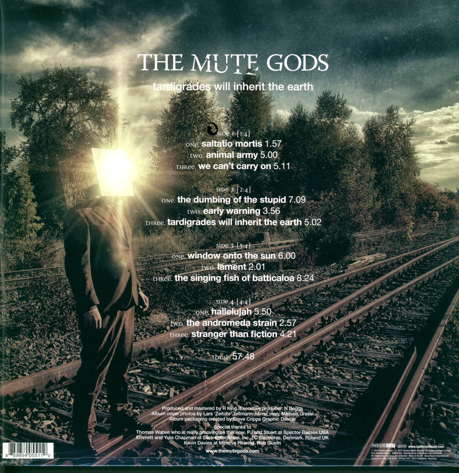 The Mute Gods: Tardigrades Will Inherit The Earth, 2×LP (Vinyl)