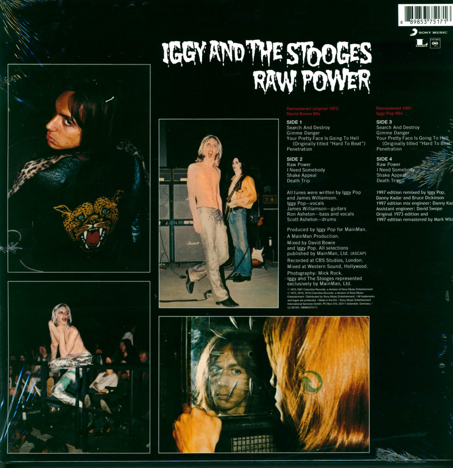 The Stooges: Raw Power, 2×LP (Vinyl)