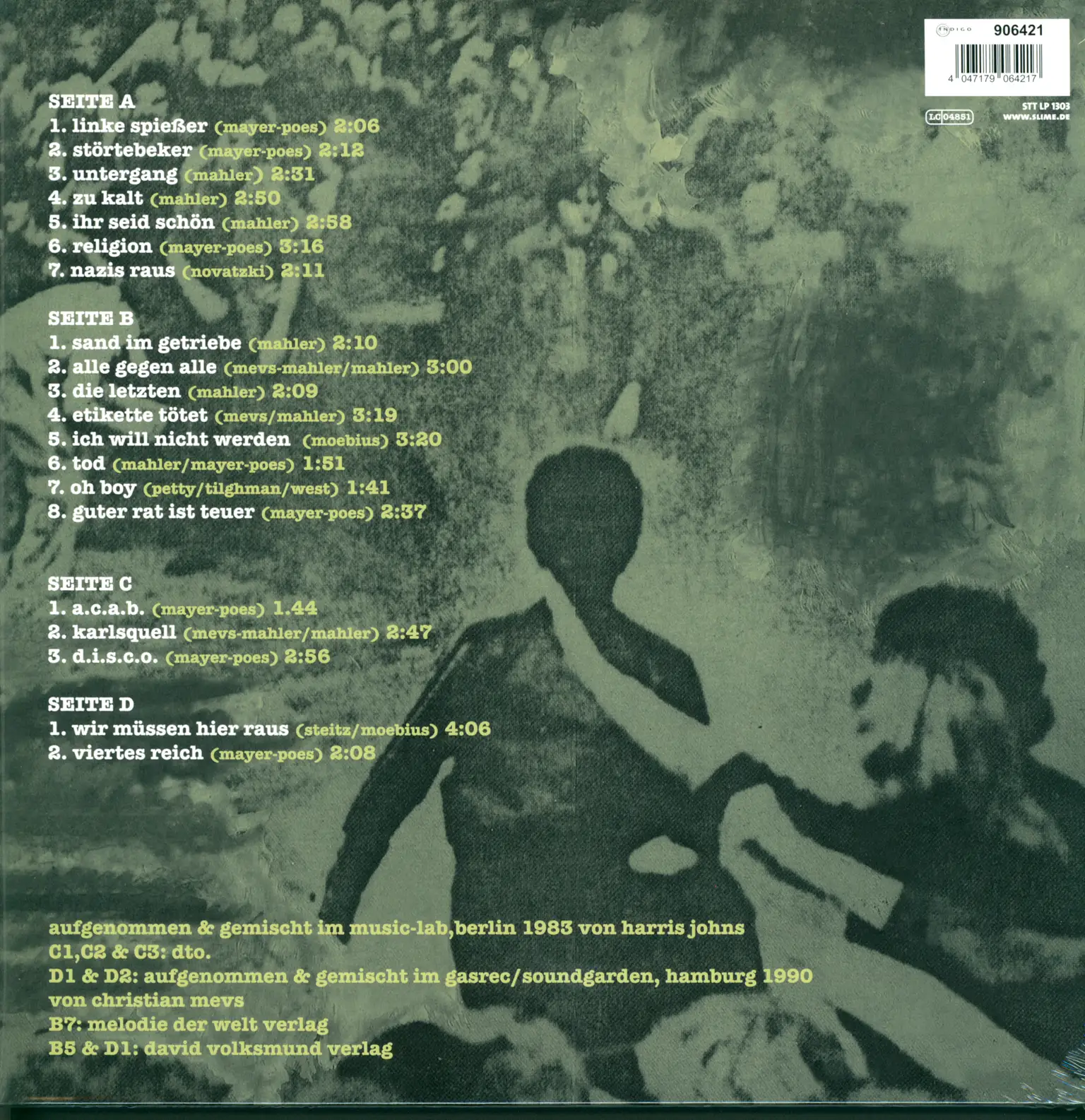 Slime: Alle Gegen Alle, LP (Vinyl)