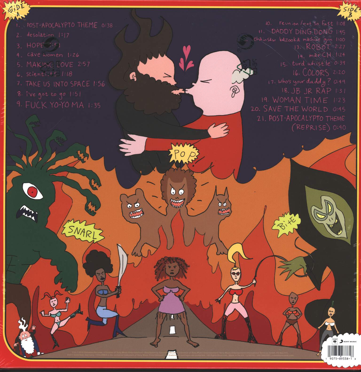 Tenacious D: Post-Apocalypto, LP (Vinyl)