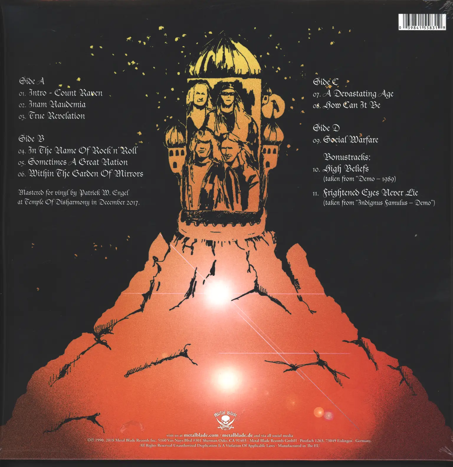 Count Raven: Storm Warning, LP (Vinyl)