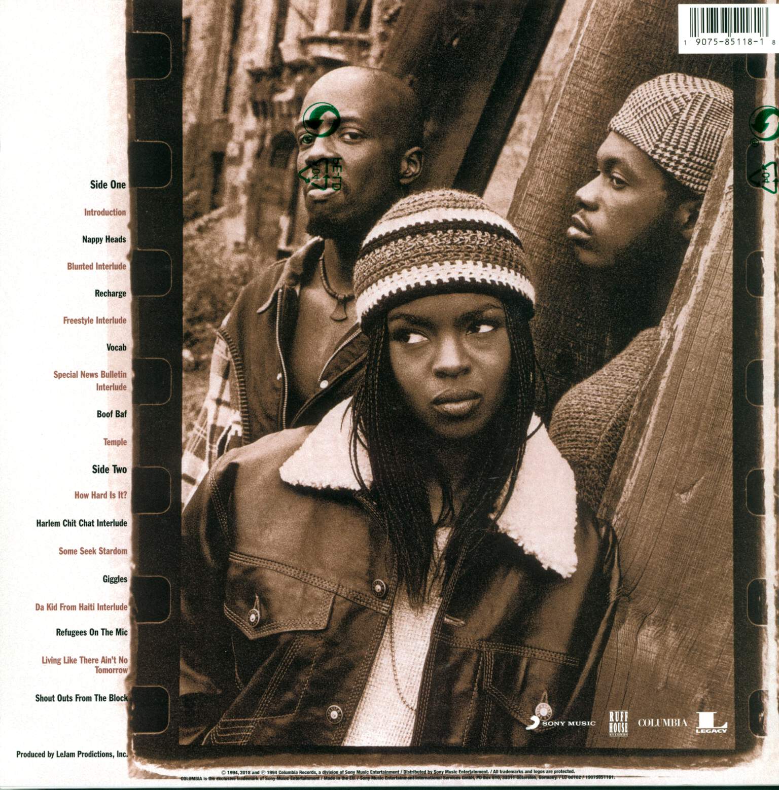 Fugees: Blunted On Reality, LP (Vinyl)