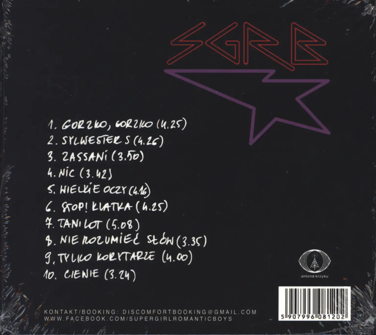 Super Girl Romantic Boys: Osobno, CD