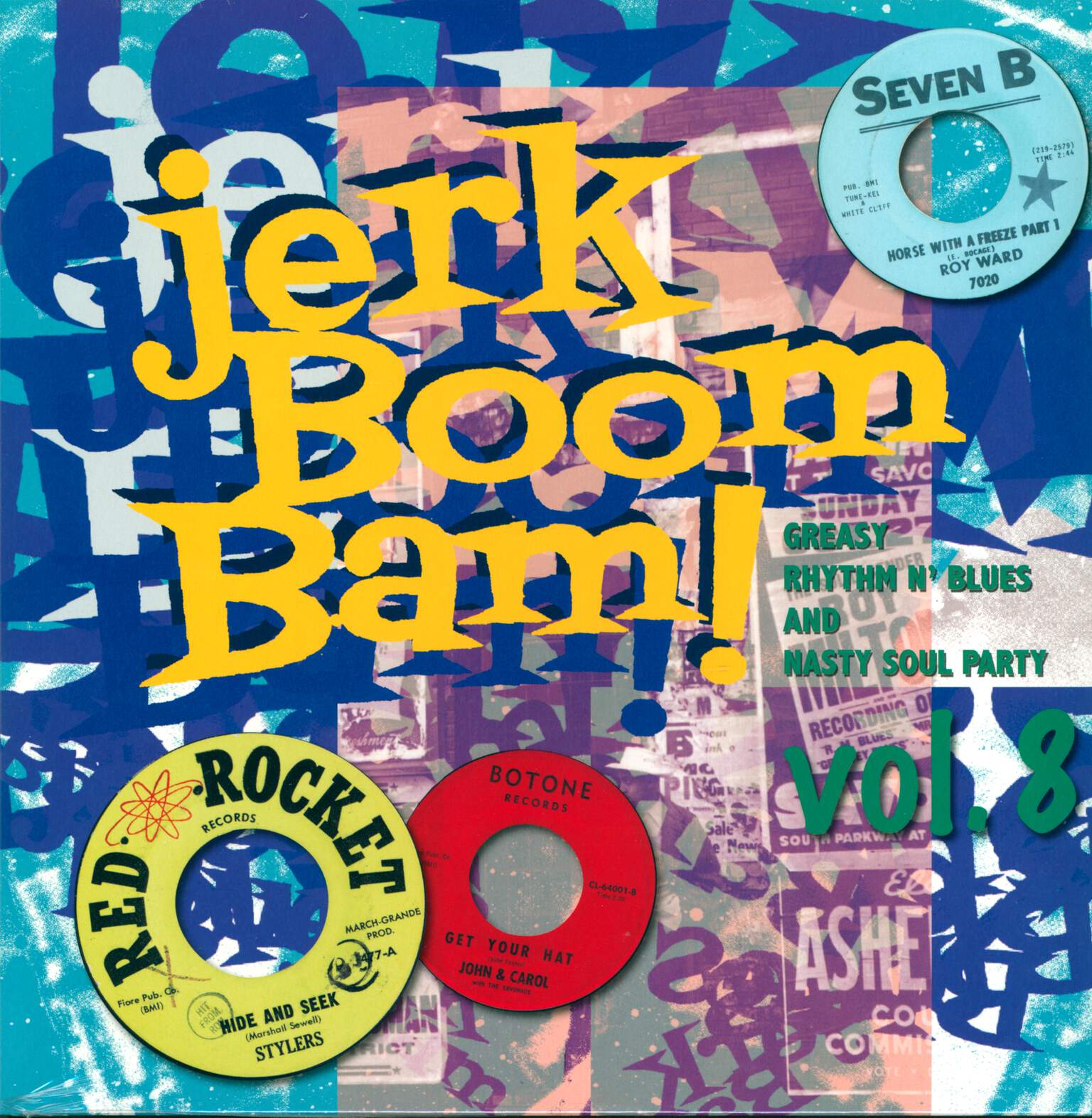 Various: Jerk Boom Bam! Vol 8, LP (Vinyl)