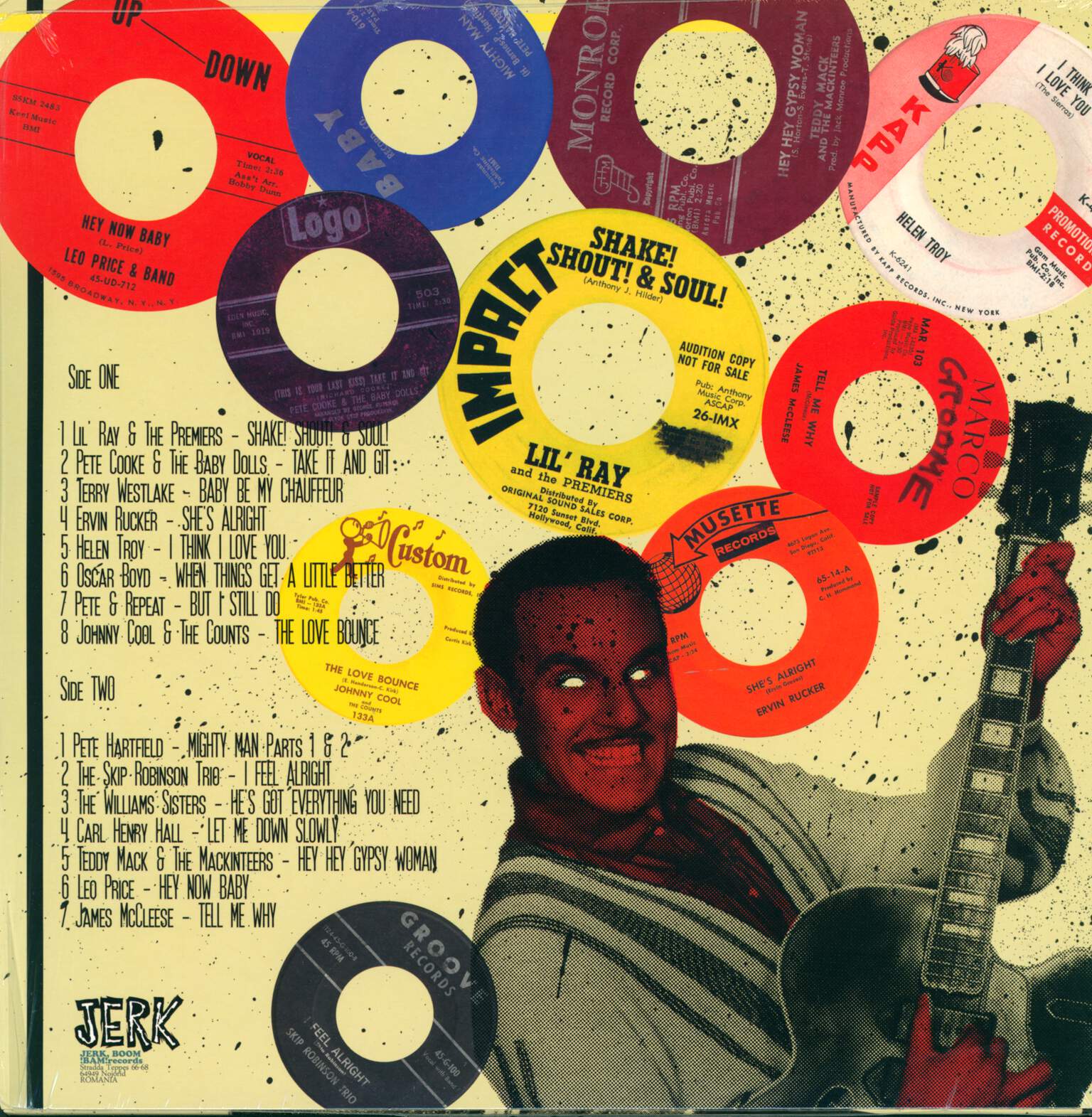 Various: Jerk Boom Bam! Vol 6 - Last Chance To Dance - Greasy Rhythm N' Blues And Nasty Soul Party, LP (Vinyl)