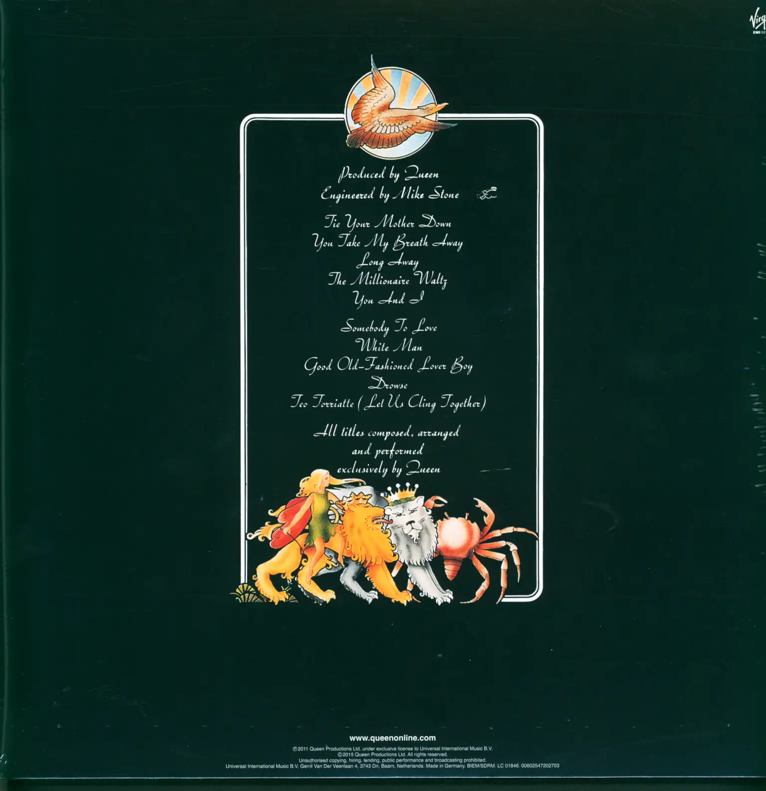 Queen: A Day At The Races, LP (Vinyl)