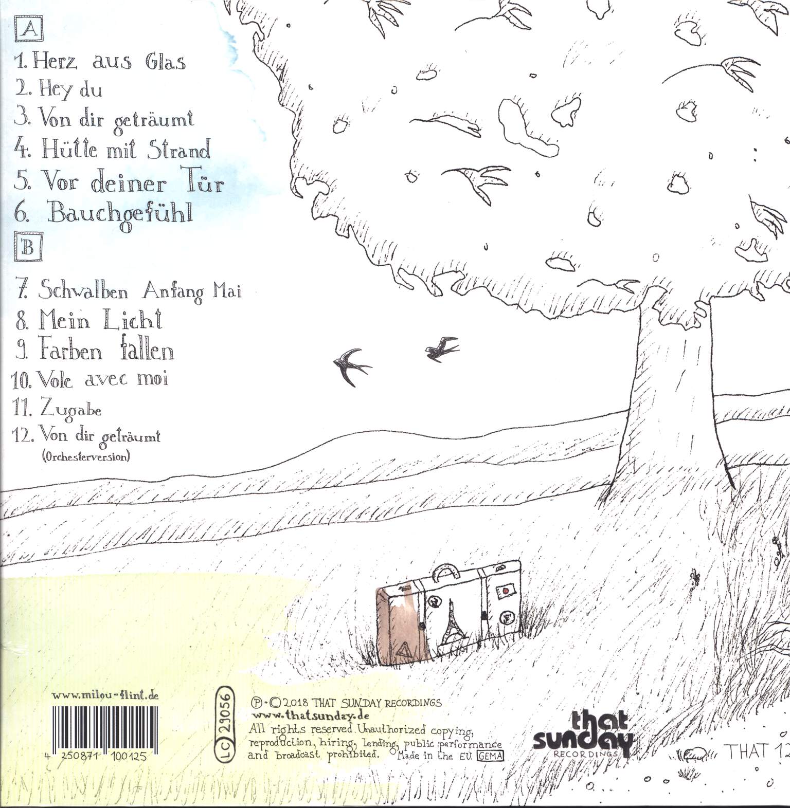 Milou & Flint: Blau Über Grün, LP (Vinyl)