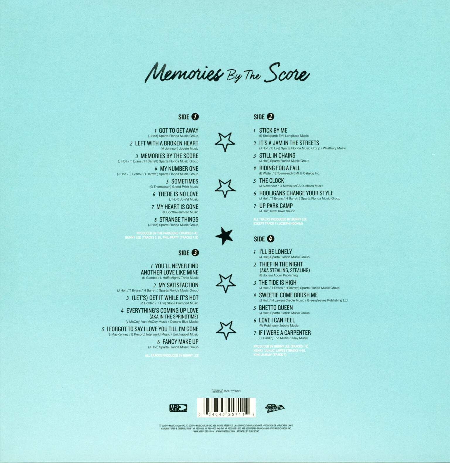 John Holt: Memories By The Score, 6×LP (Vinyl)