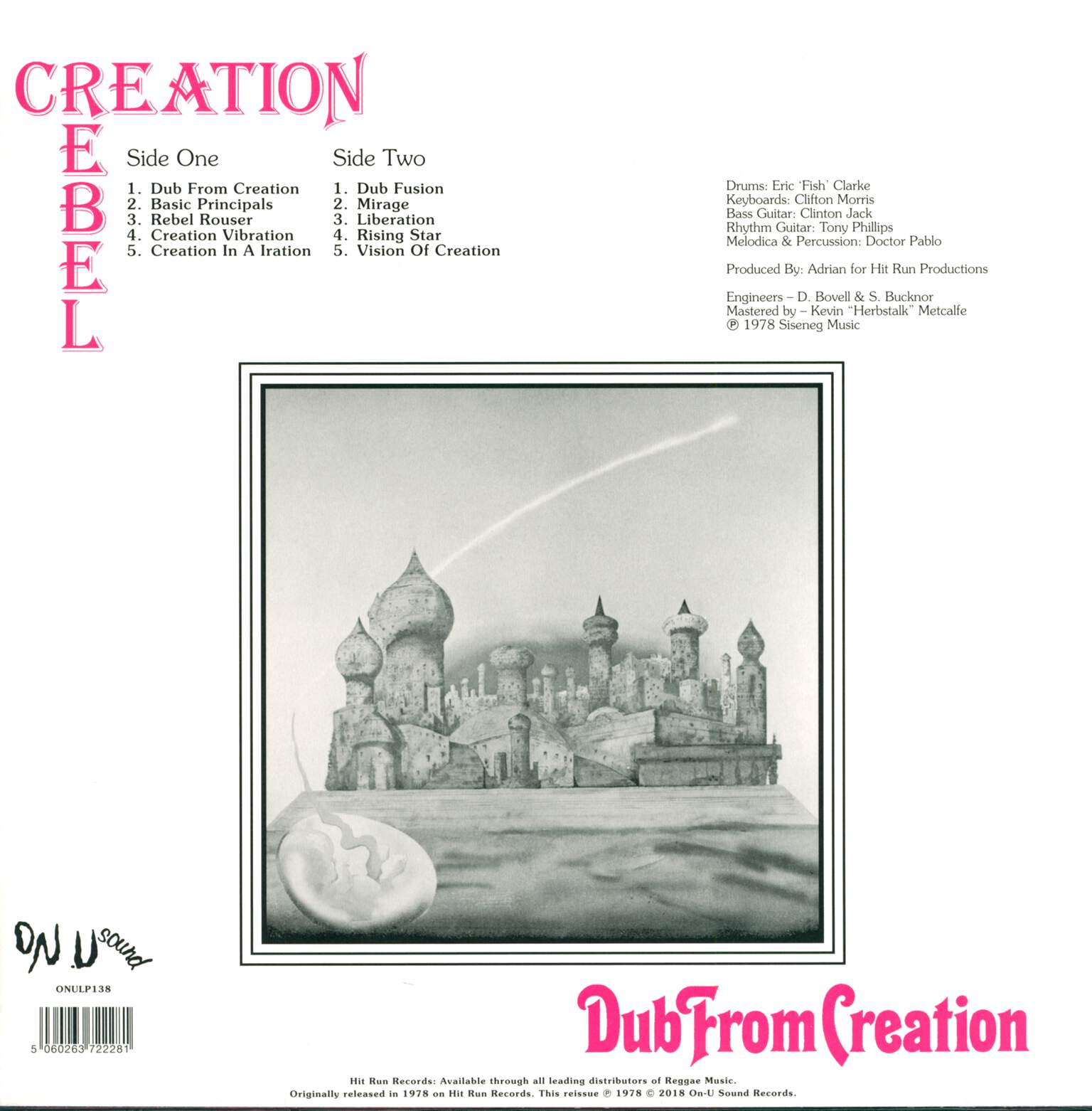 Creation Rebel: Dub From Creation, LP (Vinyl)
