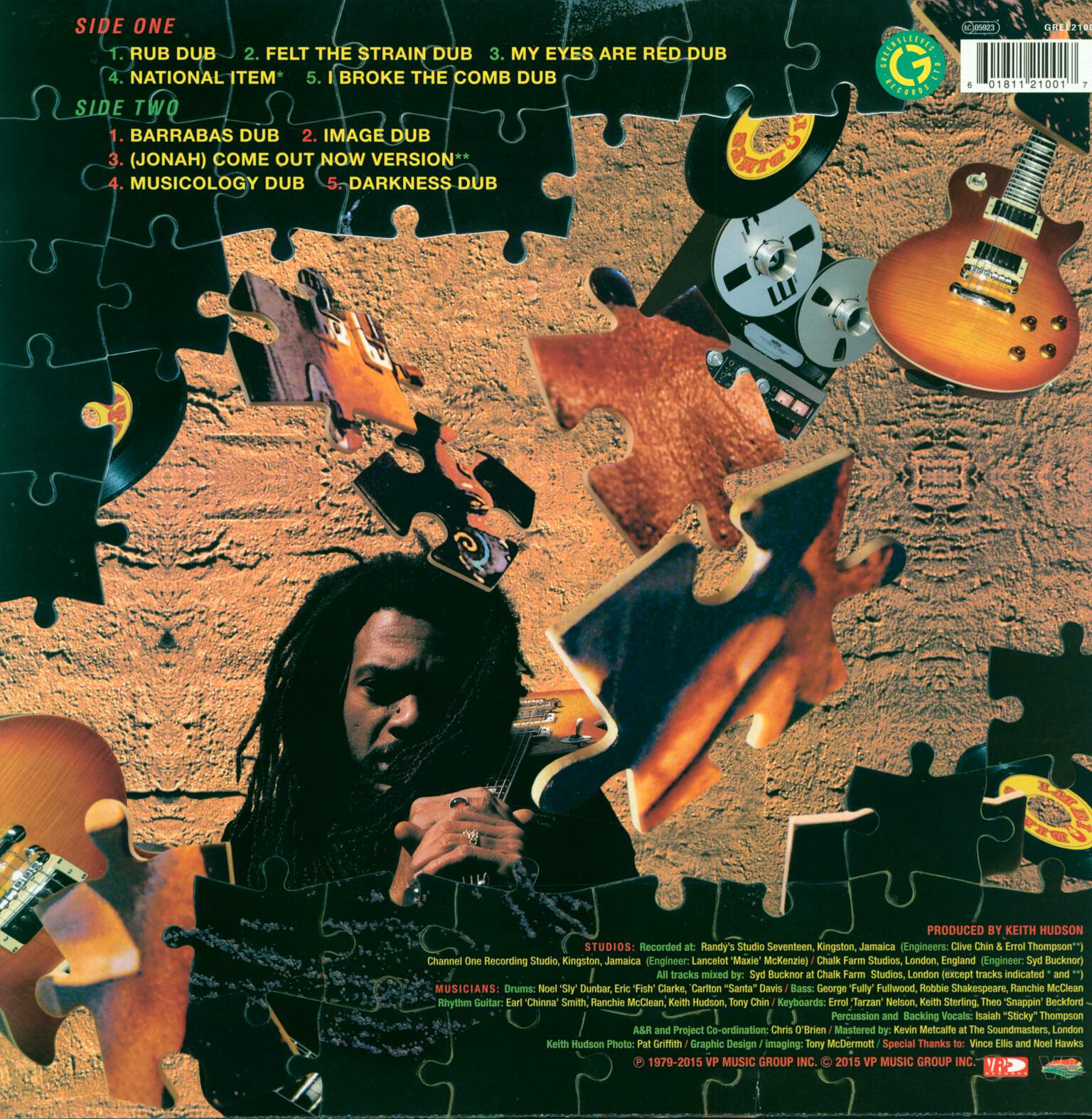 Keith Hudson: Rasta Communication In Dub, LP (Vinyl)