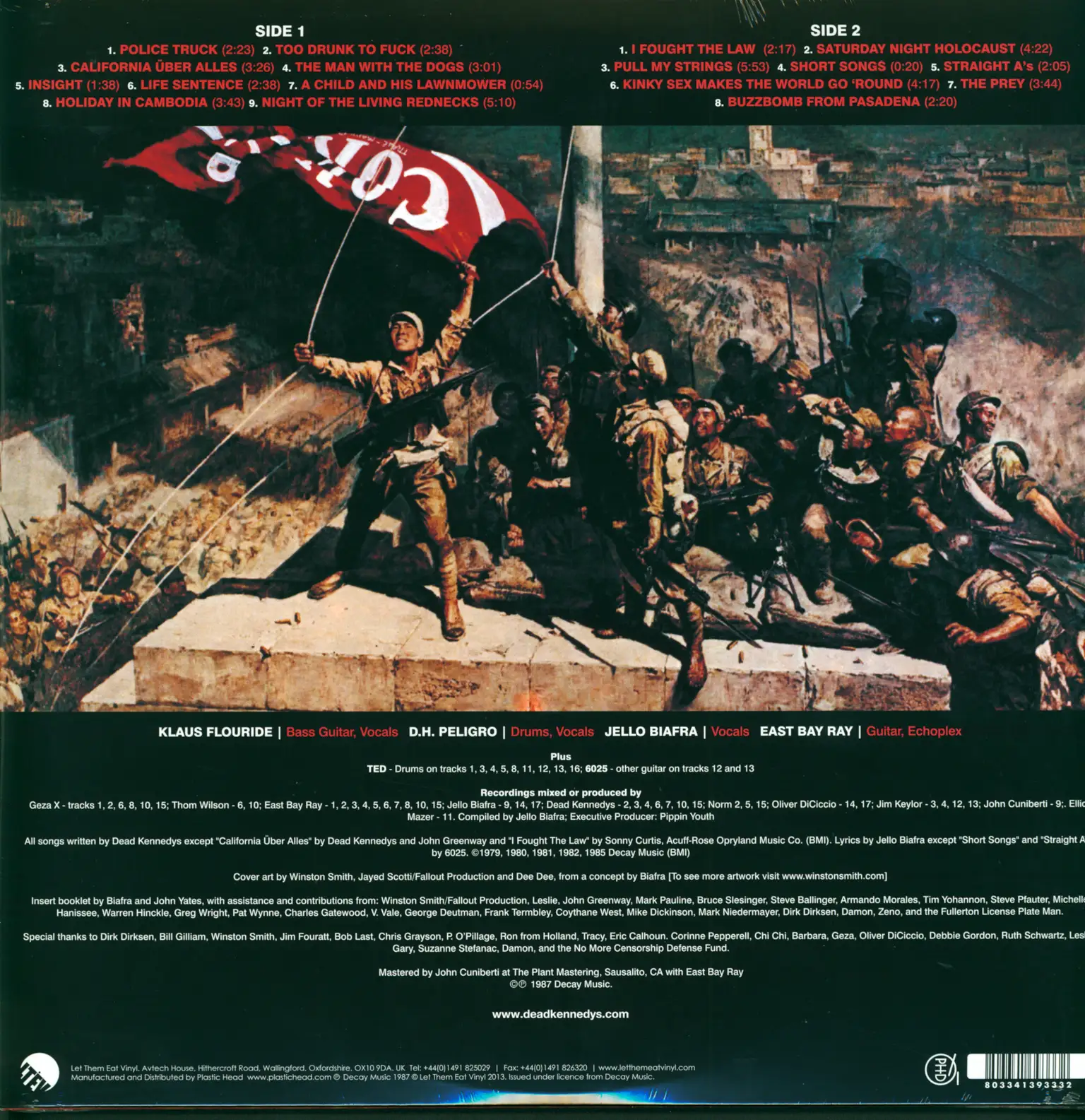 Dead Kennedys: Give Me Convenience Or Give Me Death, LP (Vinyl)