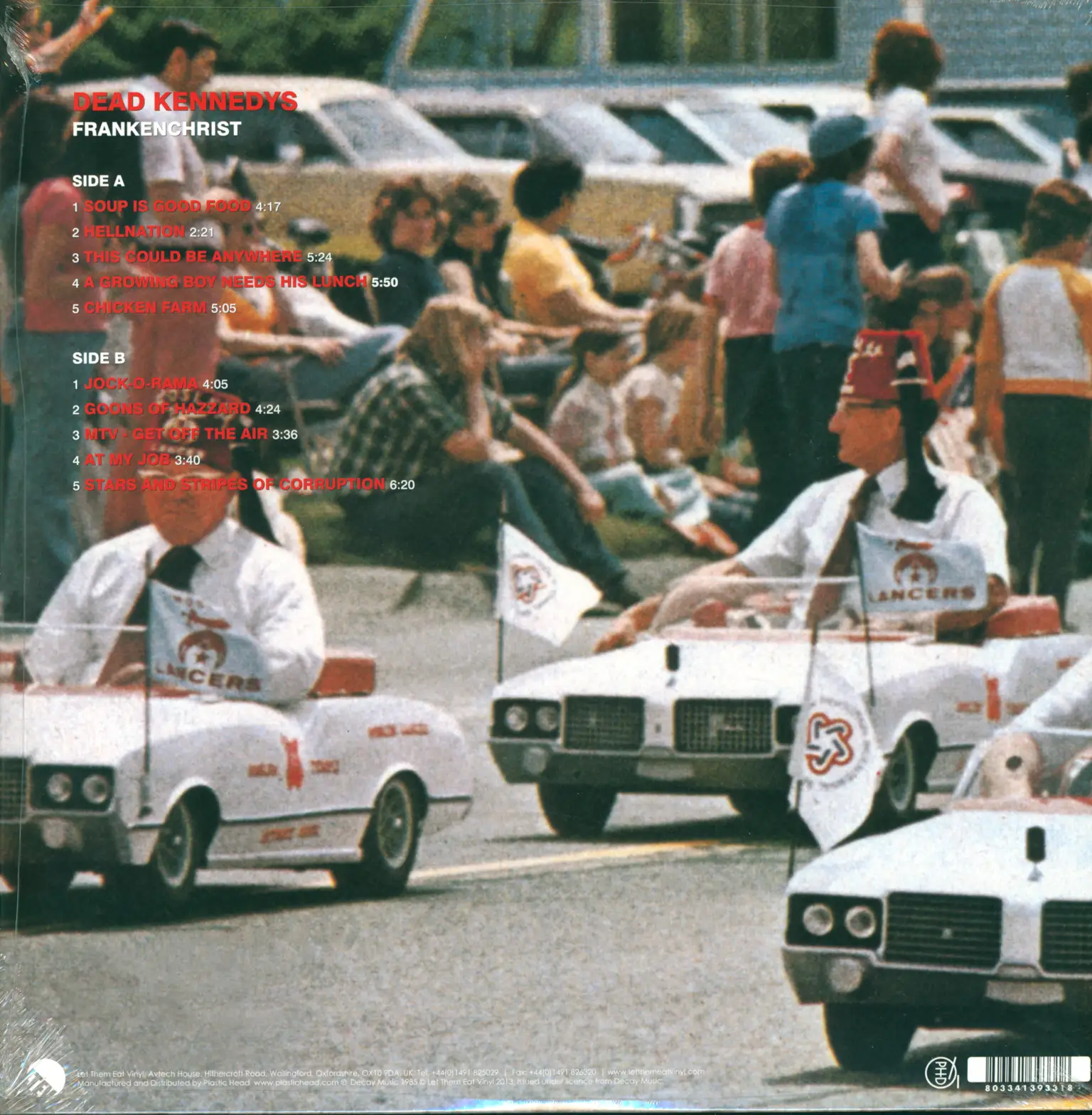 Dead Kennedys: Frankenchrist, LP (Vinyl)