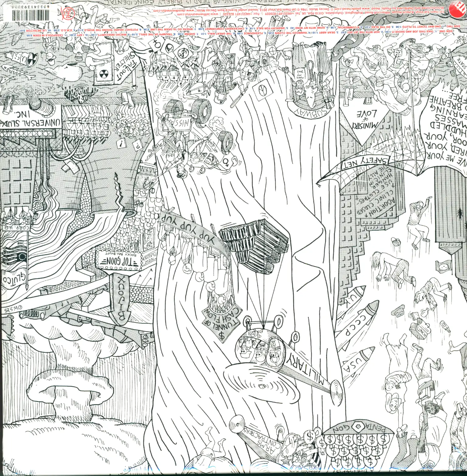 Dead Kennedys: Bedtime For Democracy, LP (Vinyl)