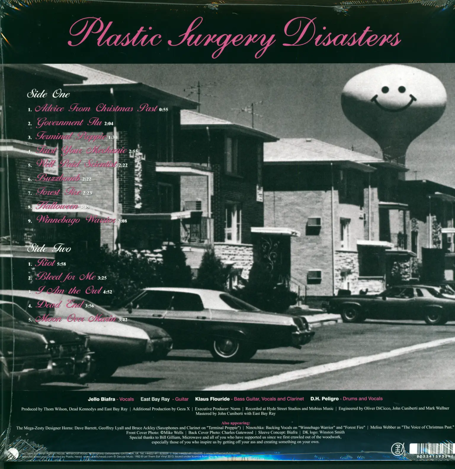 Dead Kennedys: Plastic Surgery Disasters, LP (Vinyl)