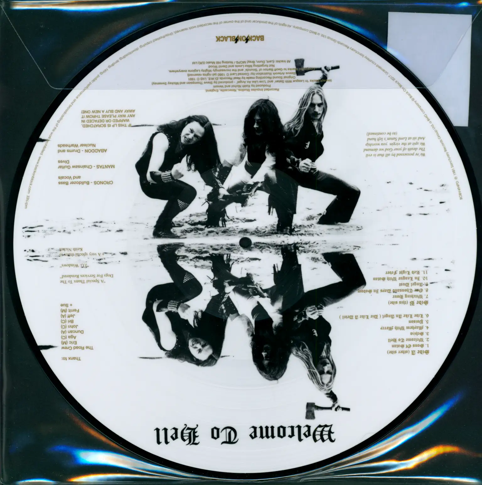 Venom: Welcome To Hell, LP (Vinyl)