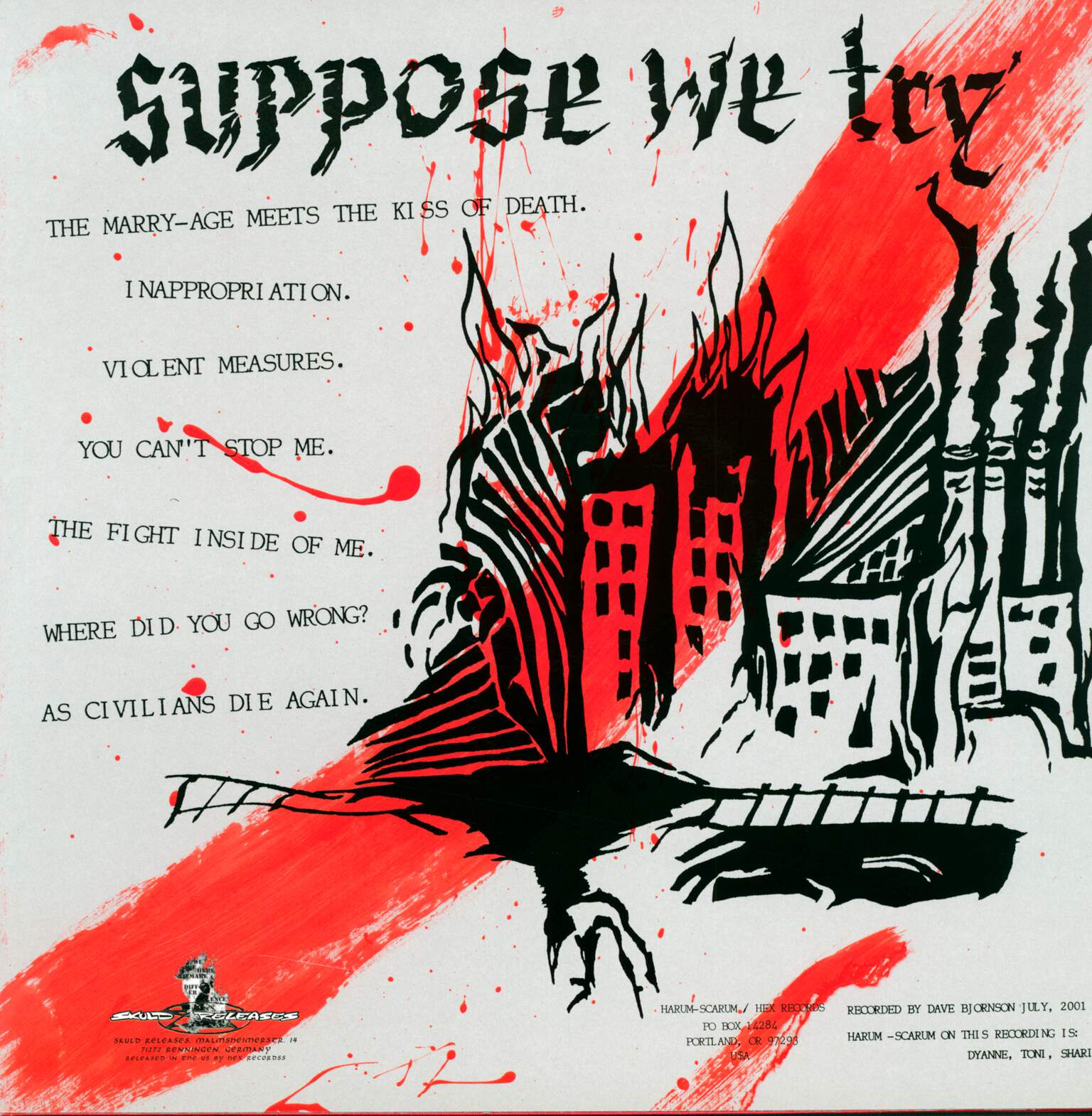 Harum-Scarum: Suppose We Try, LP (Vinyl)
