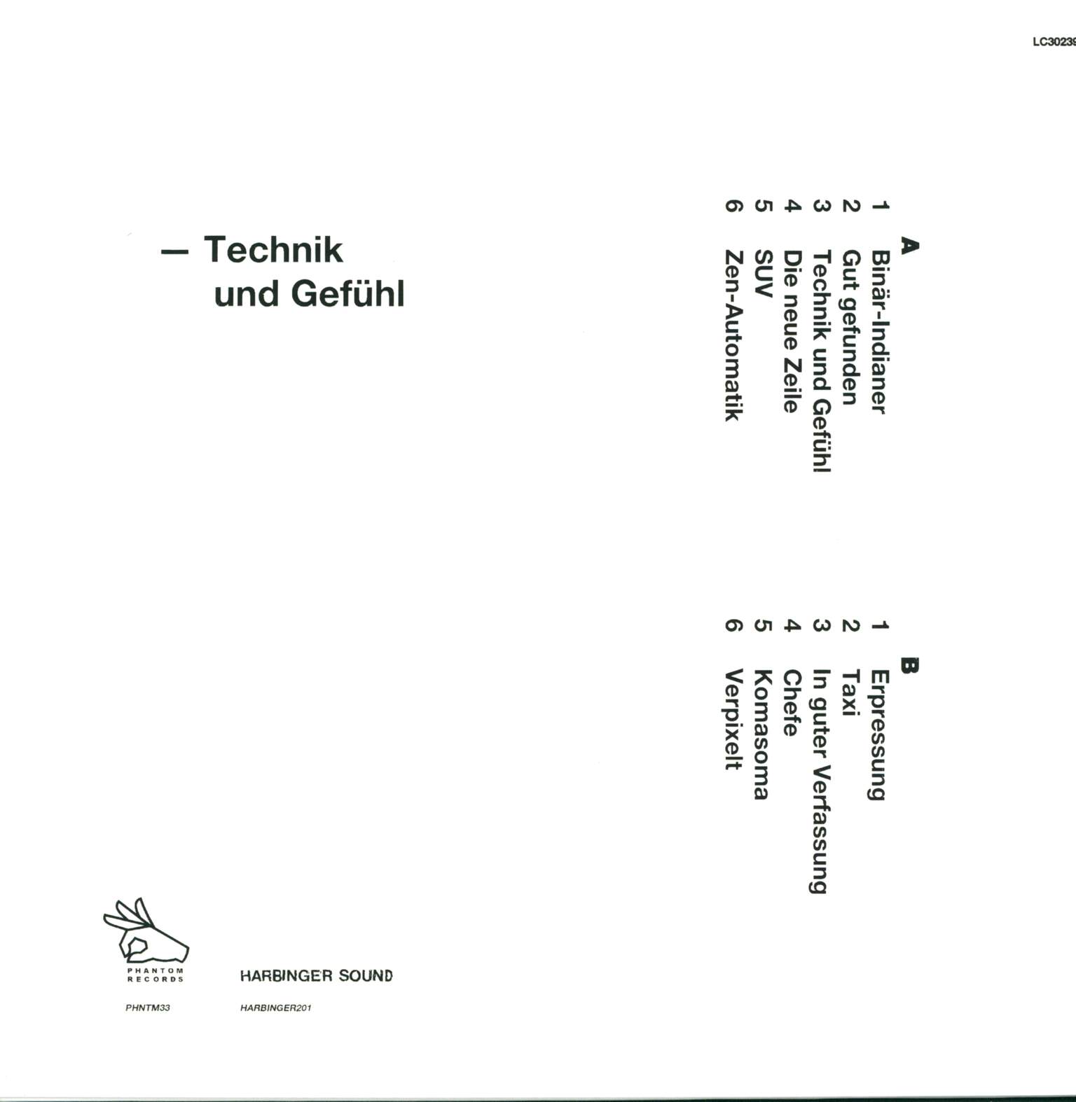 Schwund: Technik Und Gefühl, LP (Vinyl)