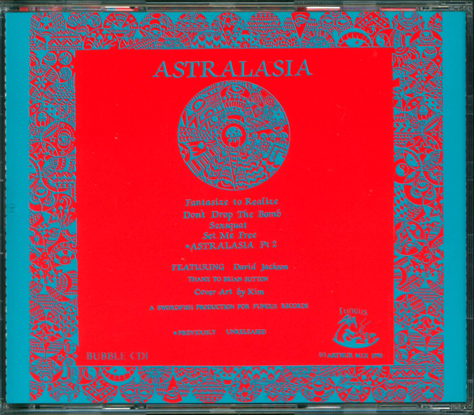 Astralasia: Astralasia, CD
