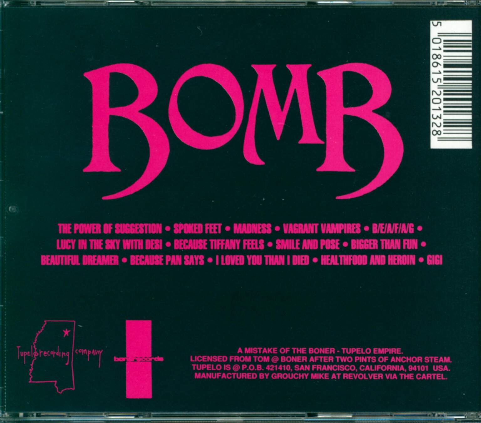 Bomb: Lucy In The Sky With Desi, CD