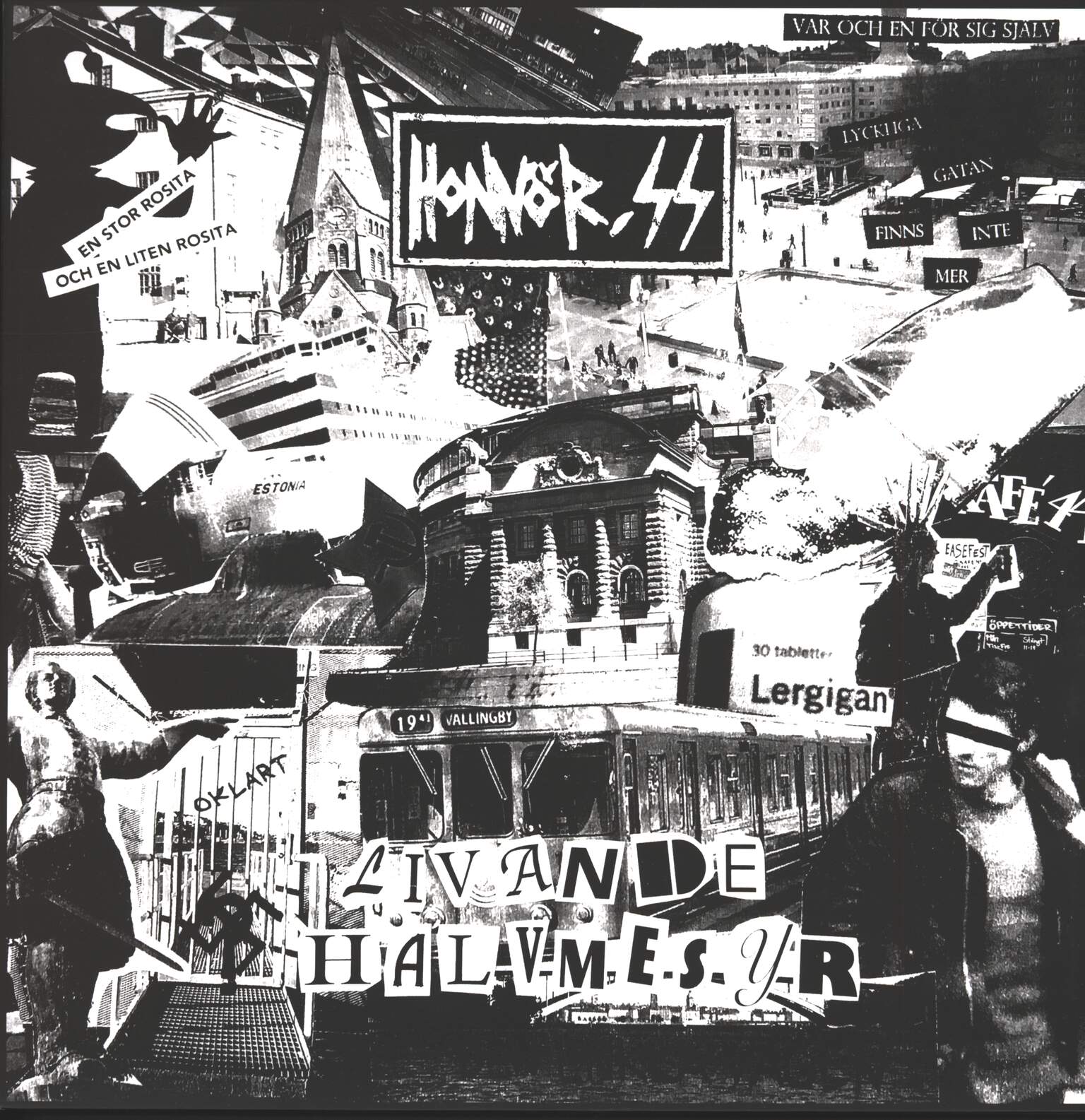 Honnör SS: Livande Halvmesyr, LP (Vinyl)