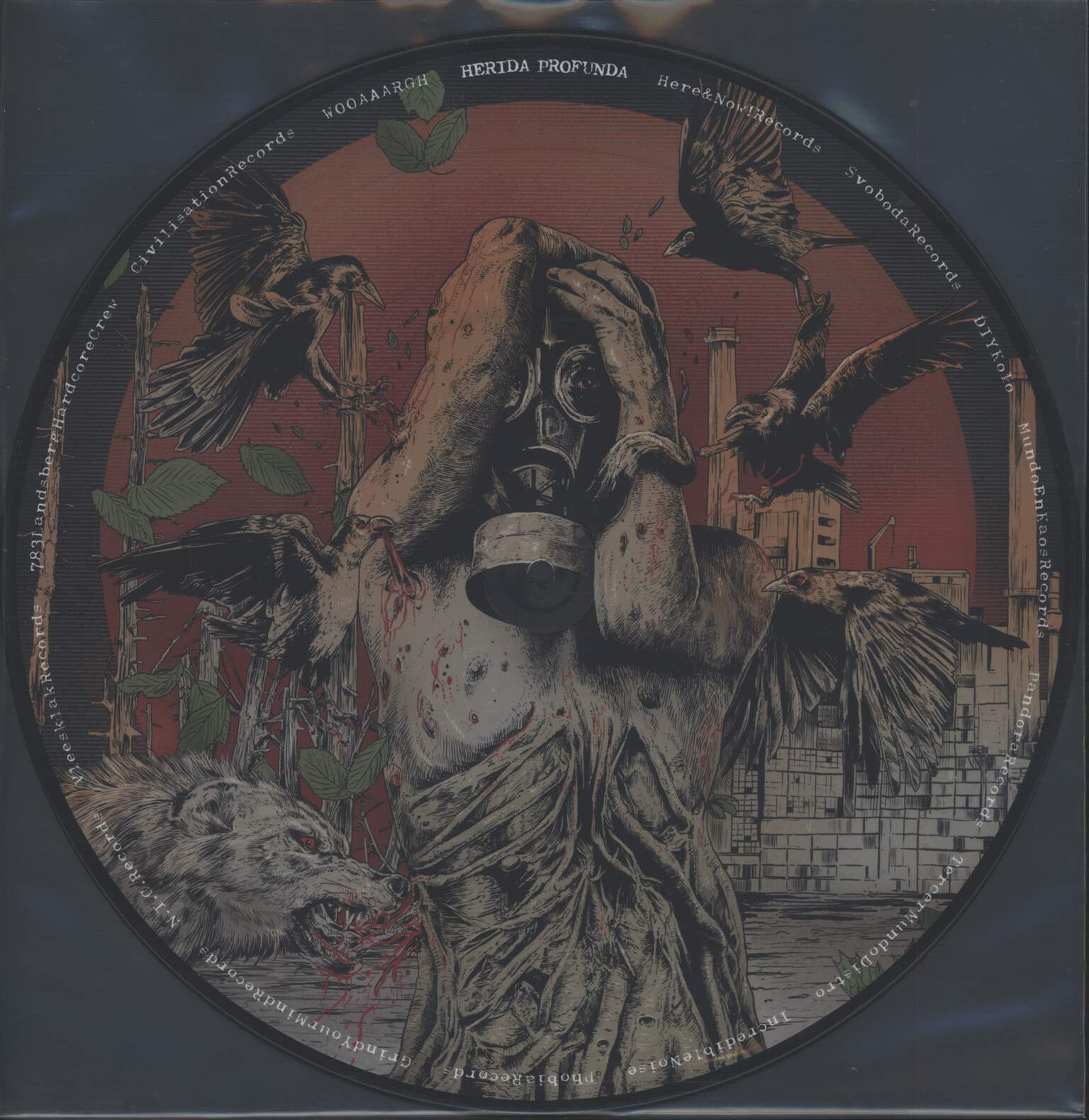 Herida Profunda: Herida Profunda / Hellbastard, LP (Vinyl)