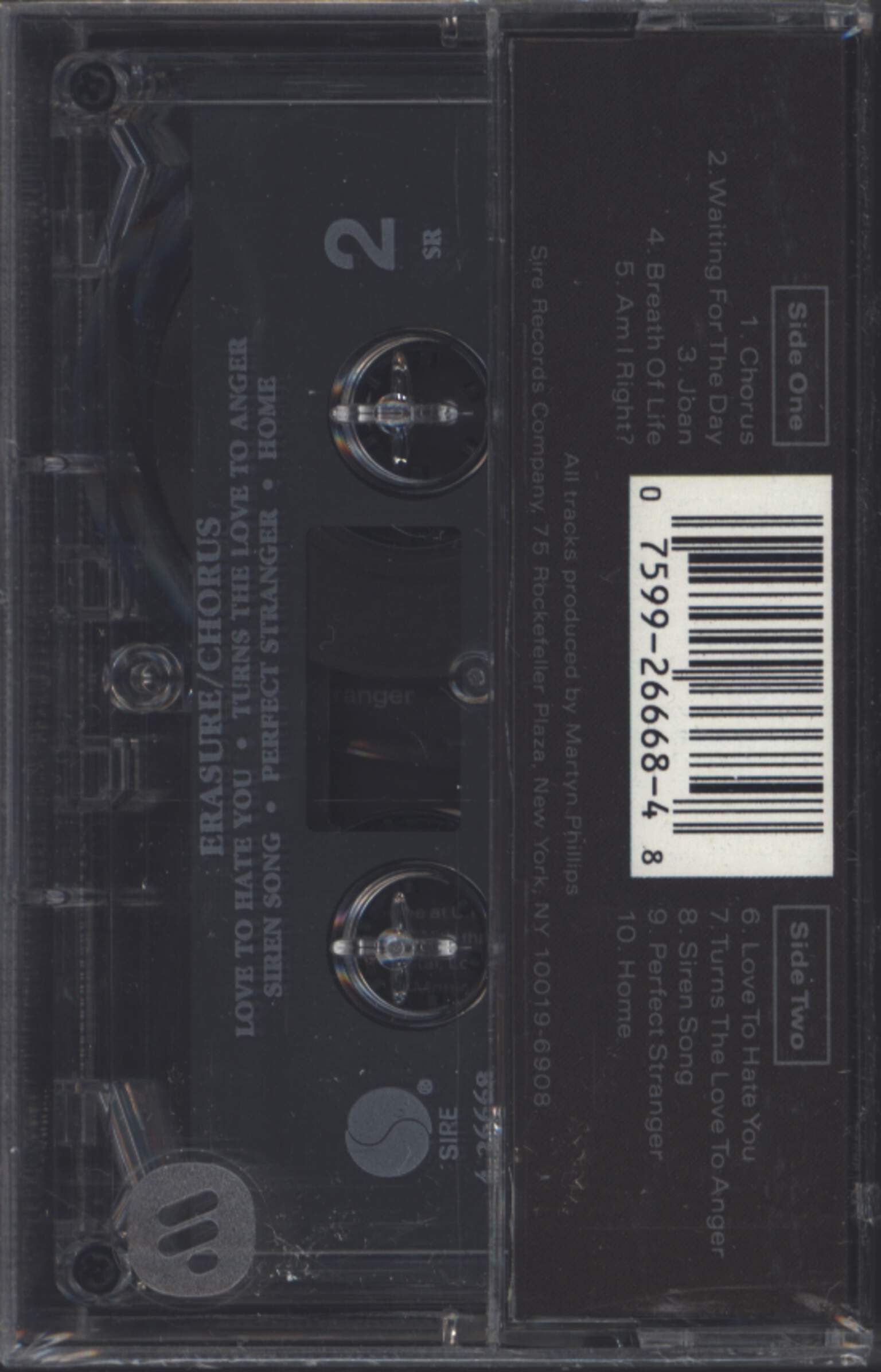 Erasure: Chorus, Tape