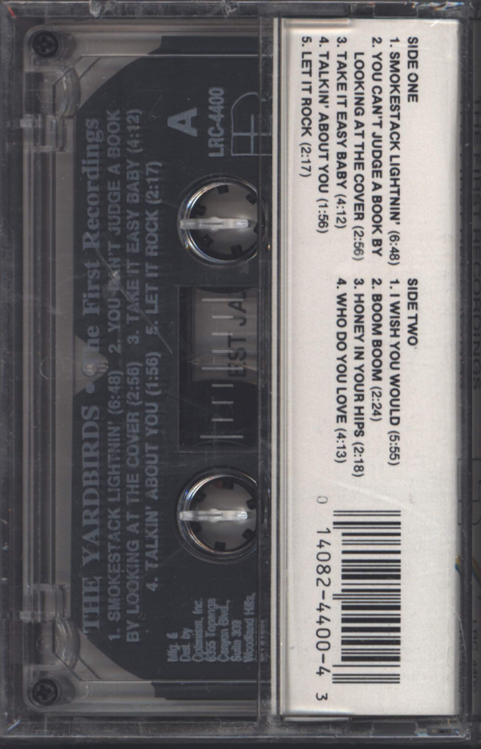The Yardbirds: London 1963 - The First Recordings!, Tape