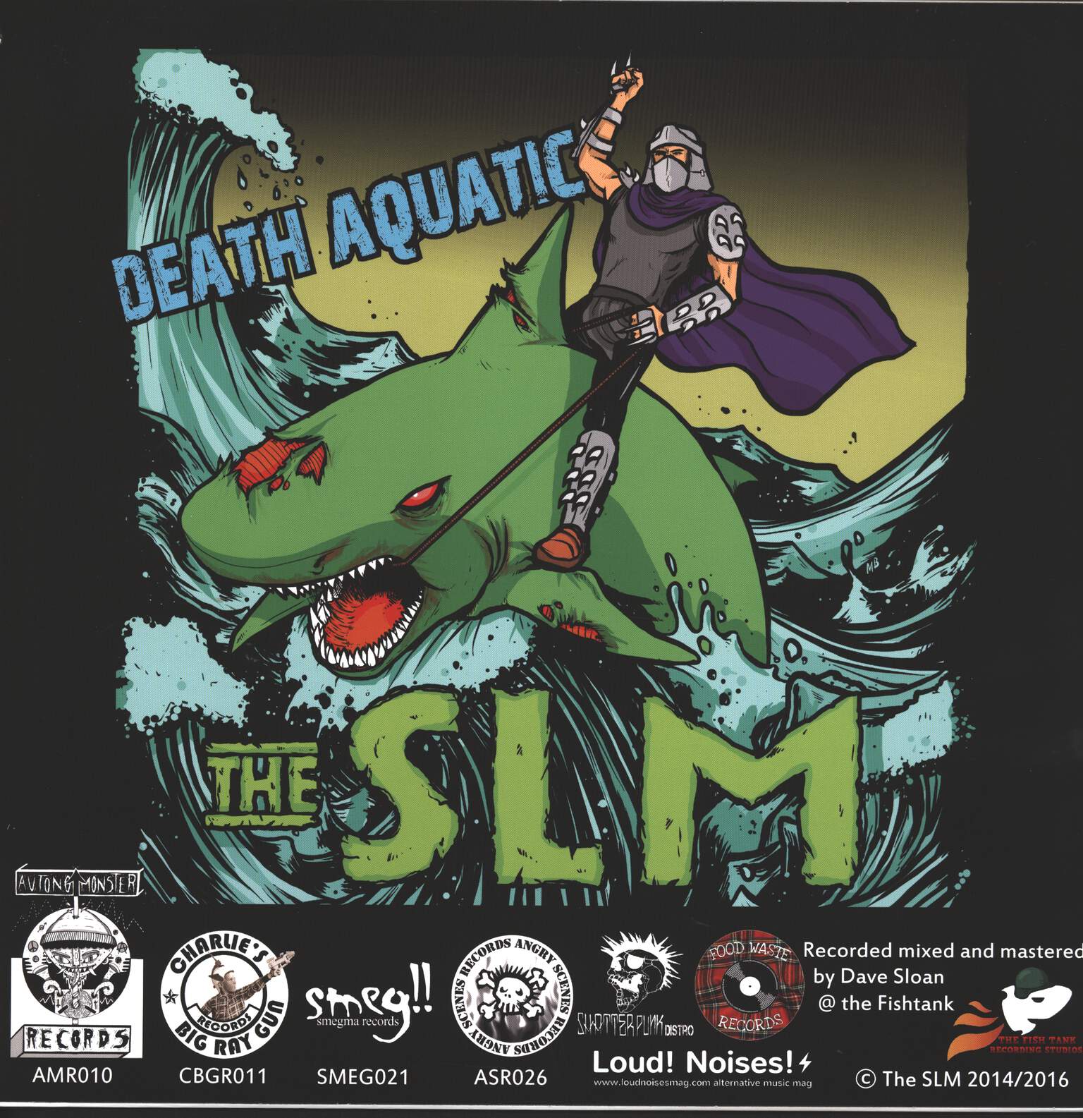 The SLM: Death Jurassic / Death Aquatic, LP (Vinyl)