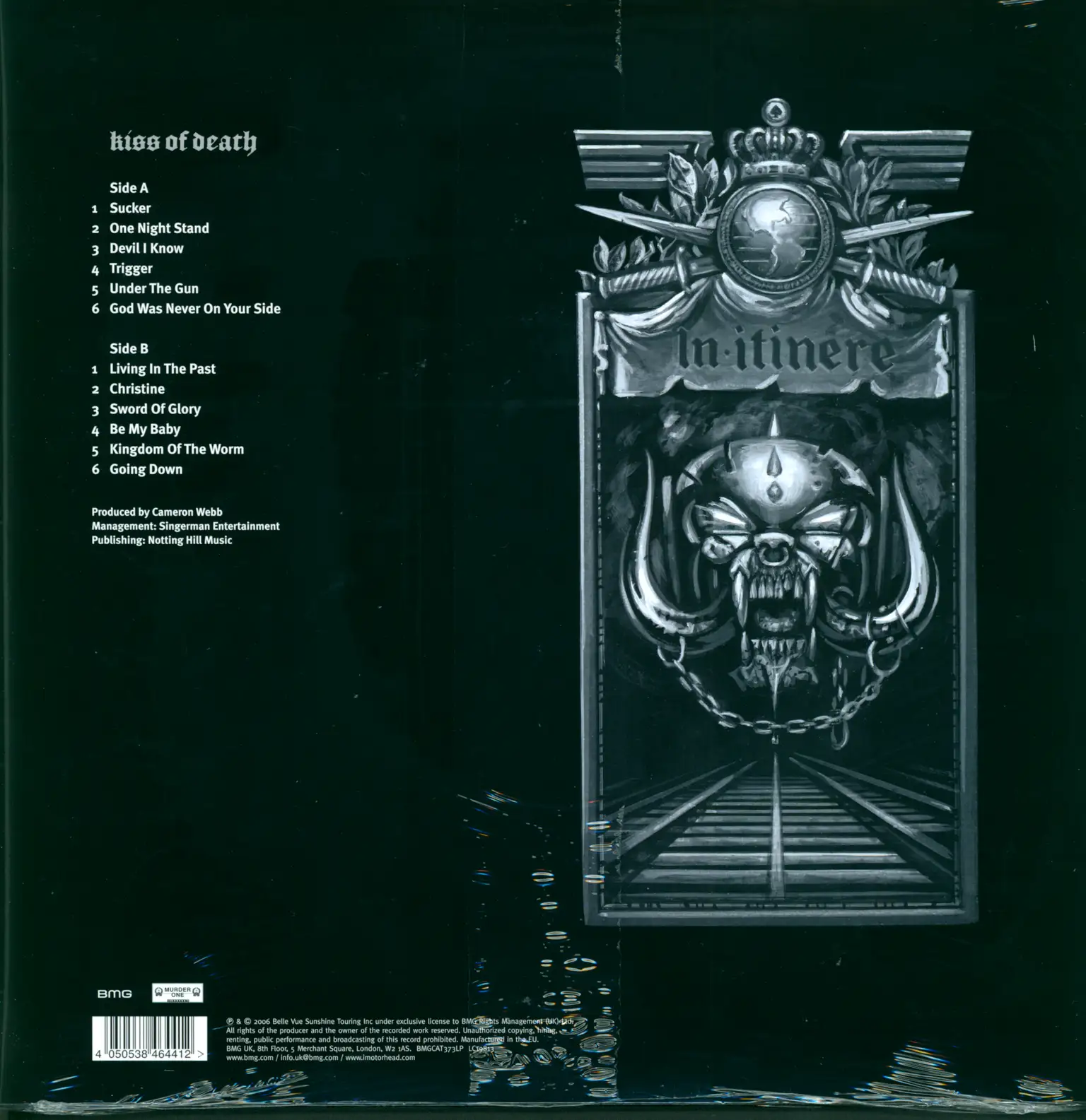 Motörhead: Kiss Of Death, LP (Vinyl)