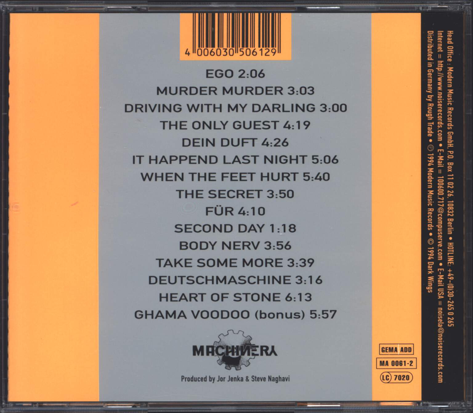 And One: I.S.T., CD